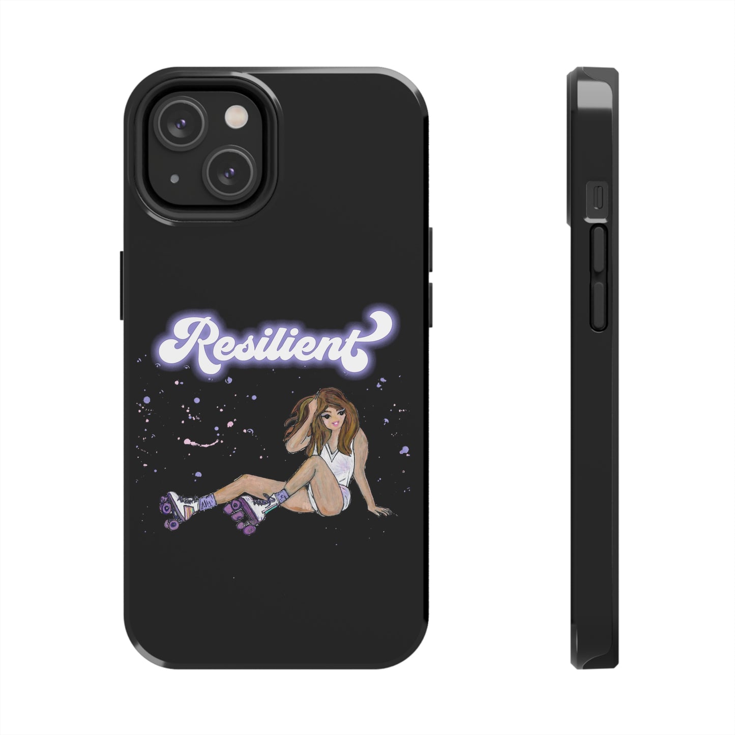 Resilient - Black Tough Phone Case