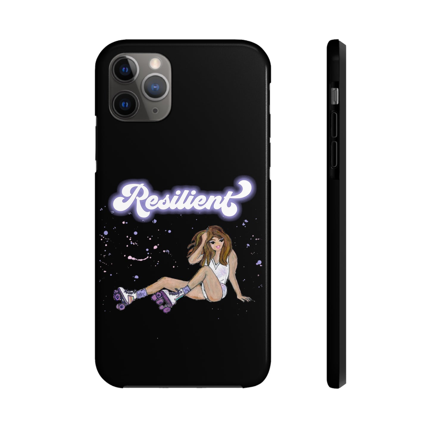 Resilient - Black Tough Phone Case
