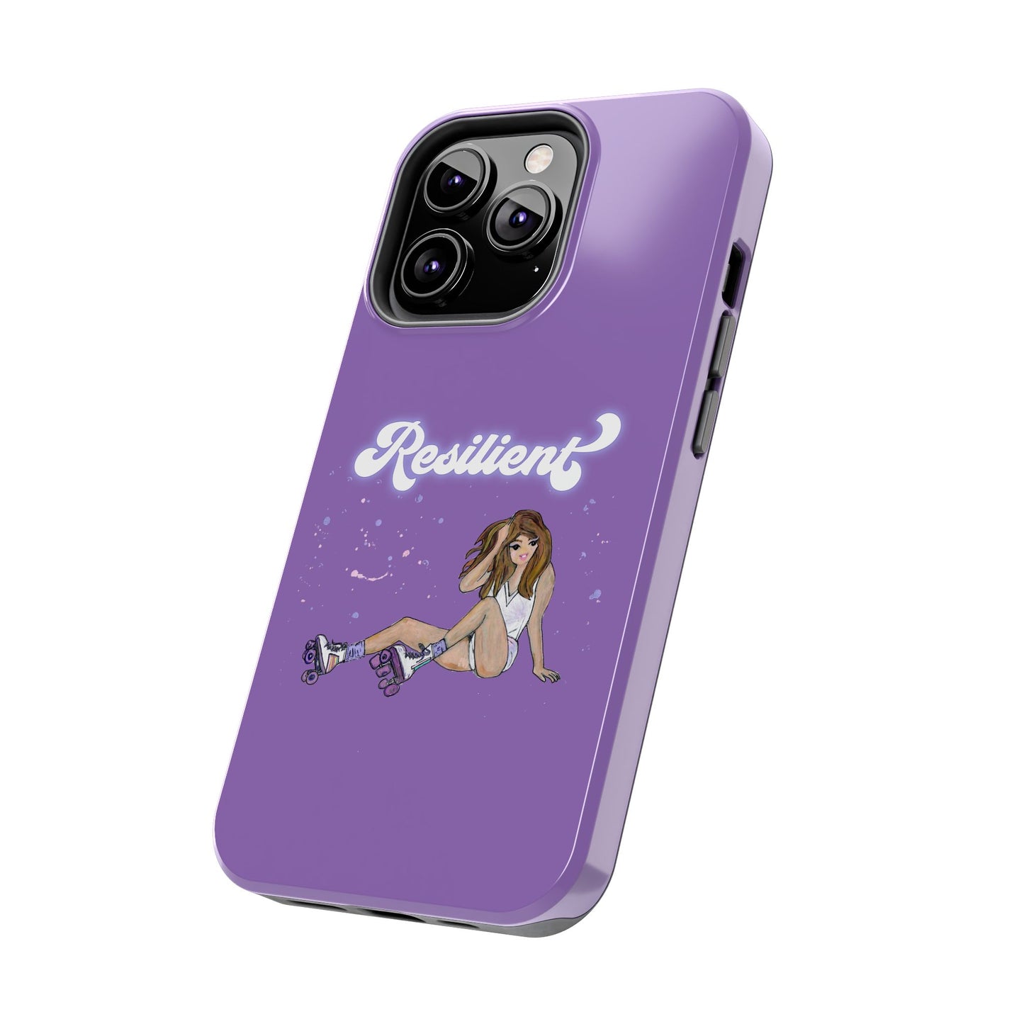 Resilient - Purple Tough Phone Case