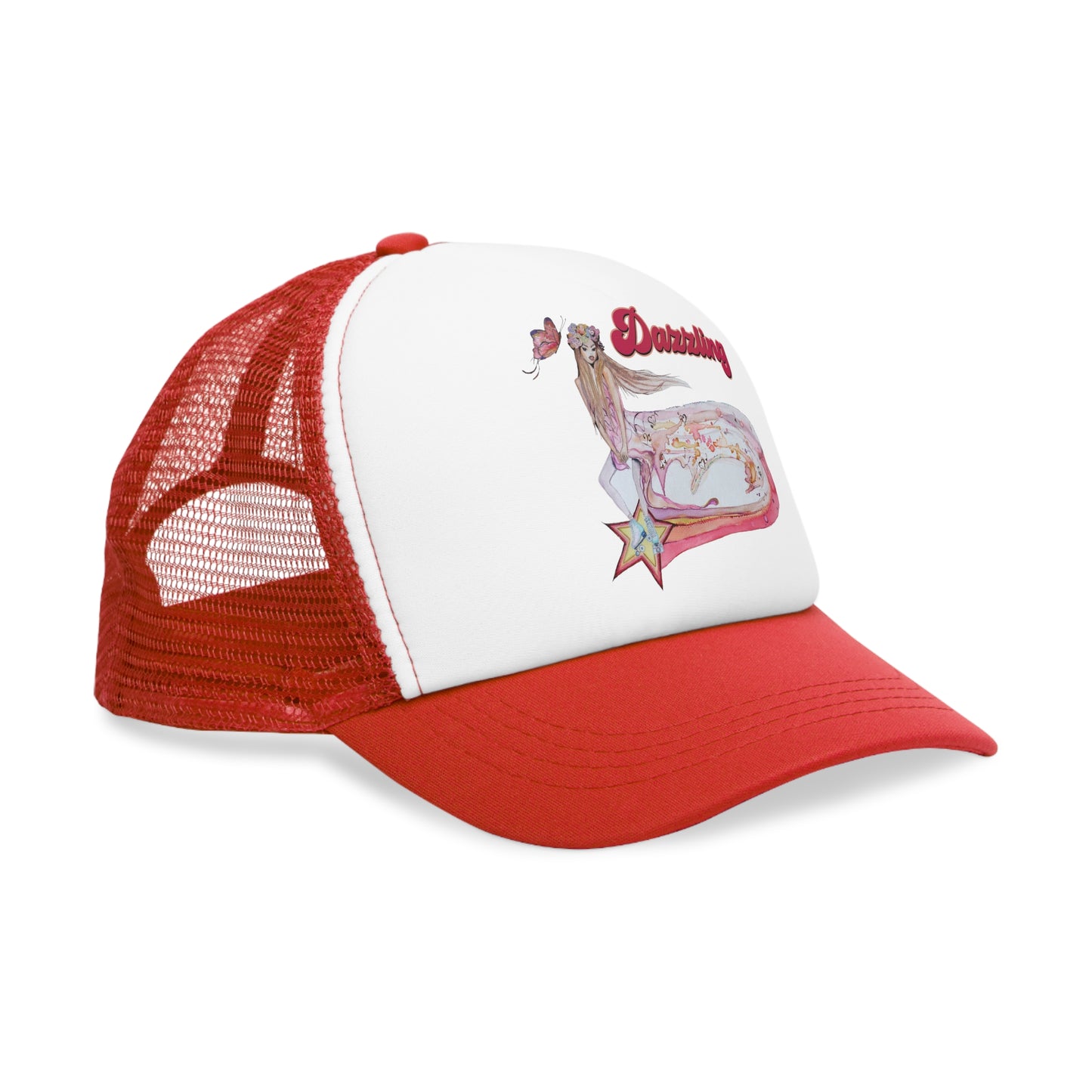 Dazzling Mesh Cap