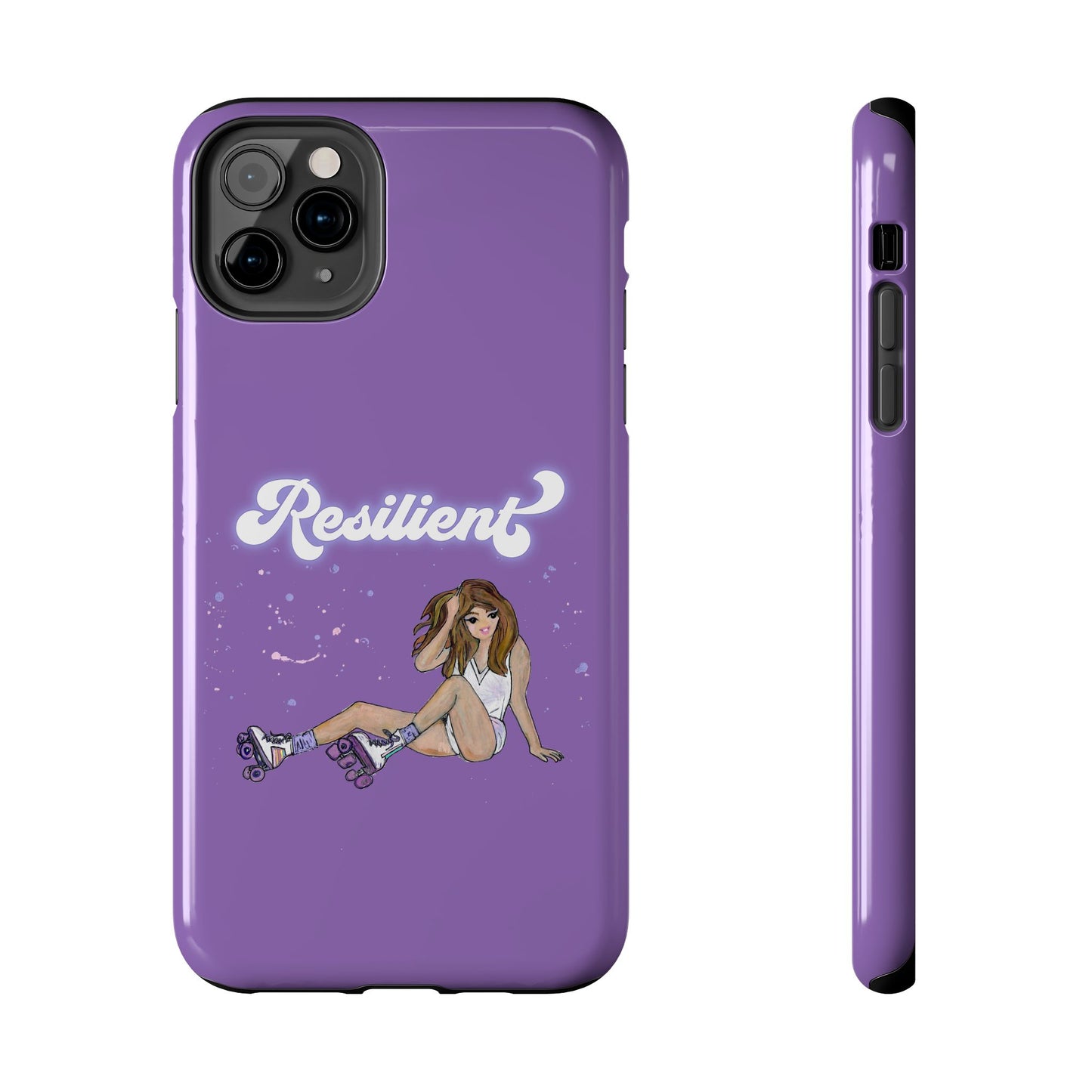 Resilient - Purple Tough Phone Case