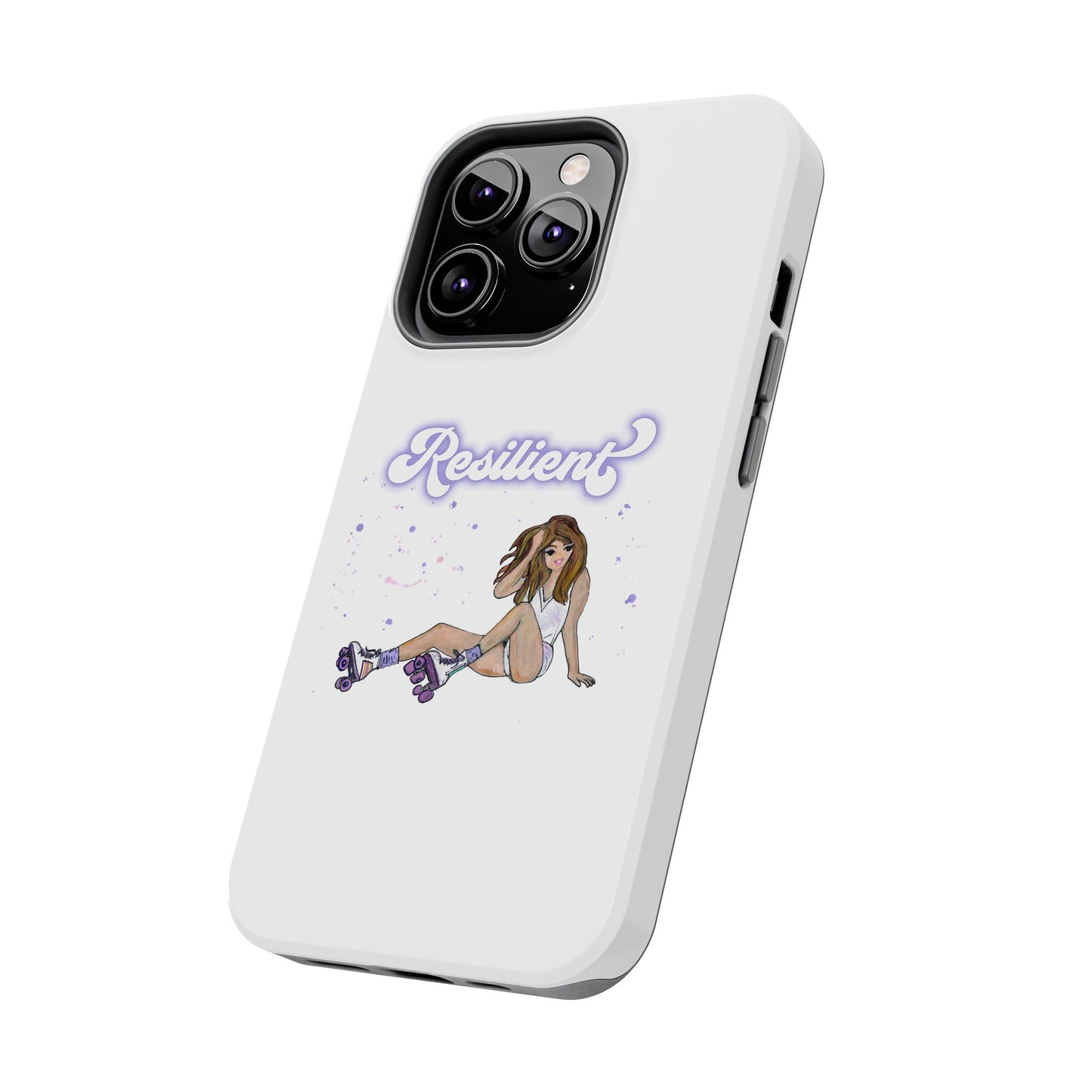 Resilient - White Tough Phone Case