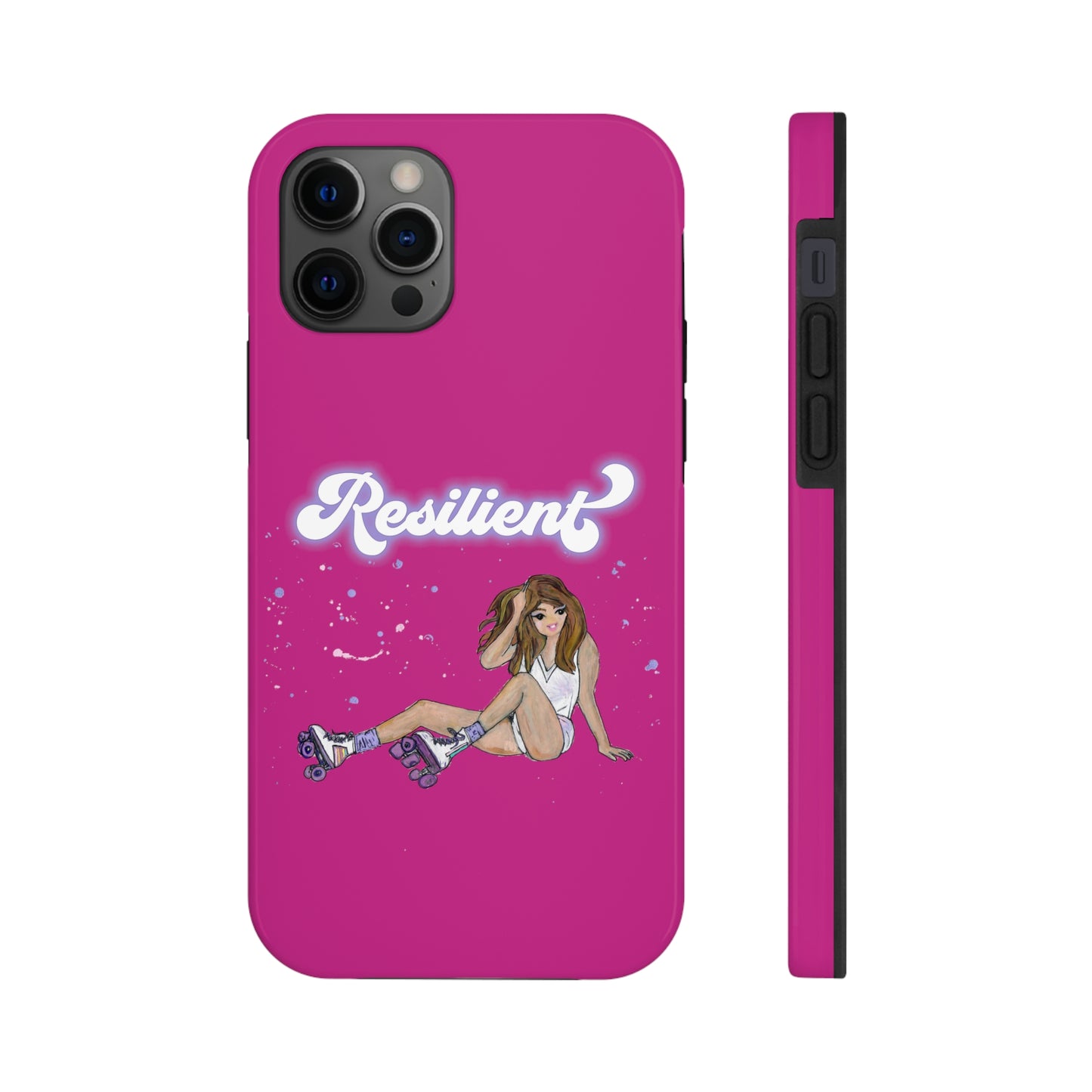 Resilient - Magenta Tough Phone Case