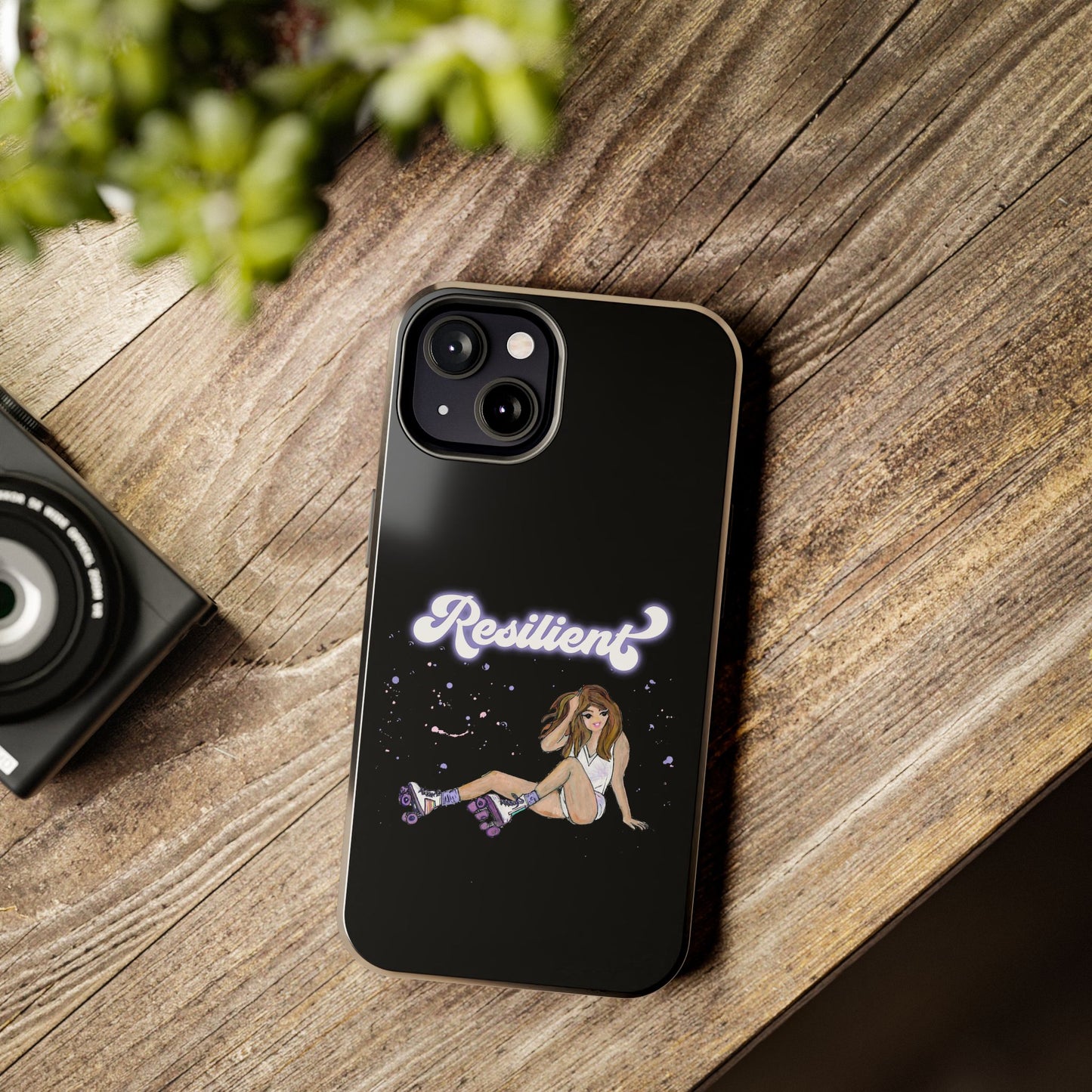 Resilient - Black Tough Phone Case