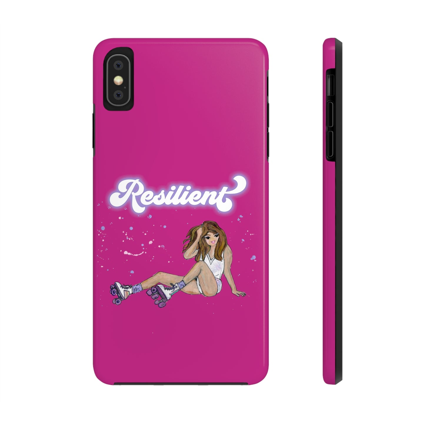 Resilient - Magenta Tough Phone Case