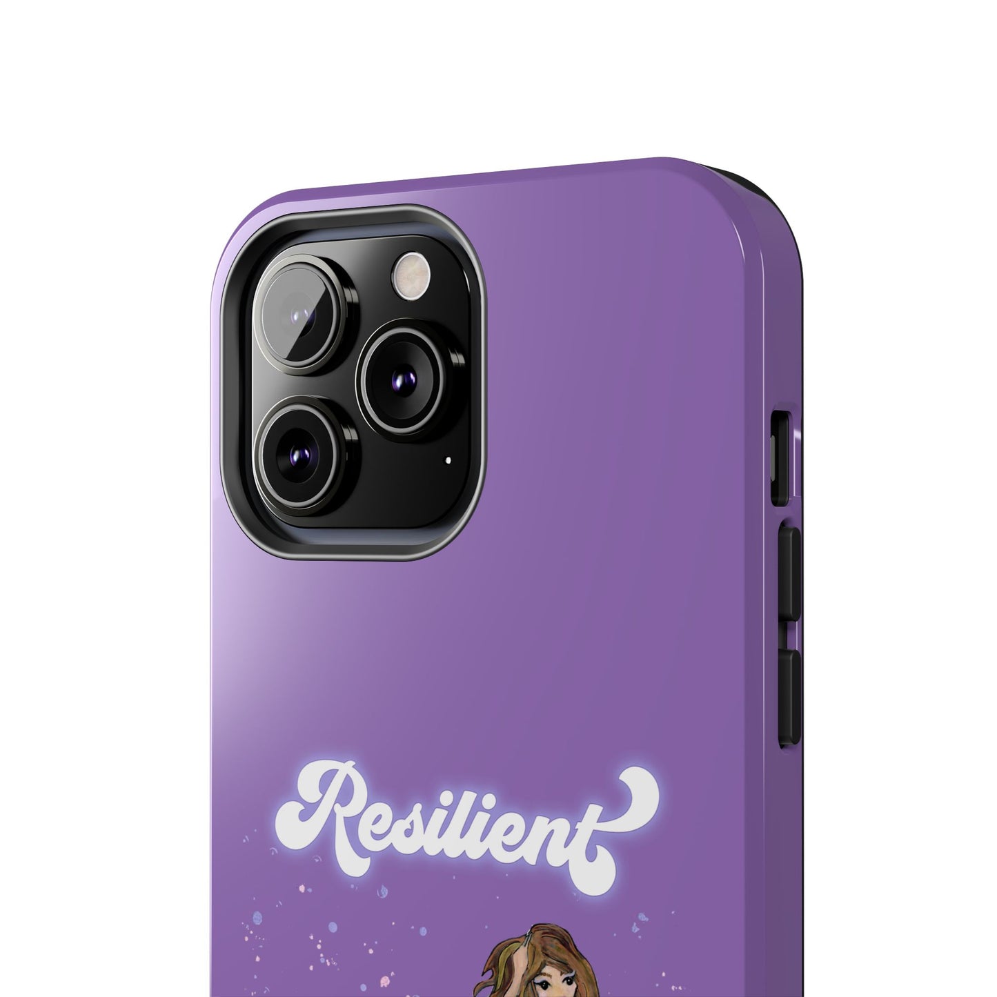 Resilient - Purple Tough Phone Case