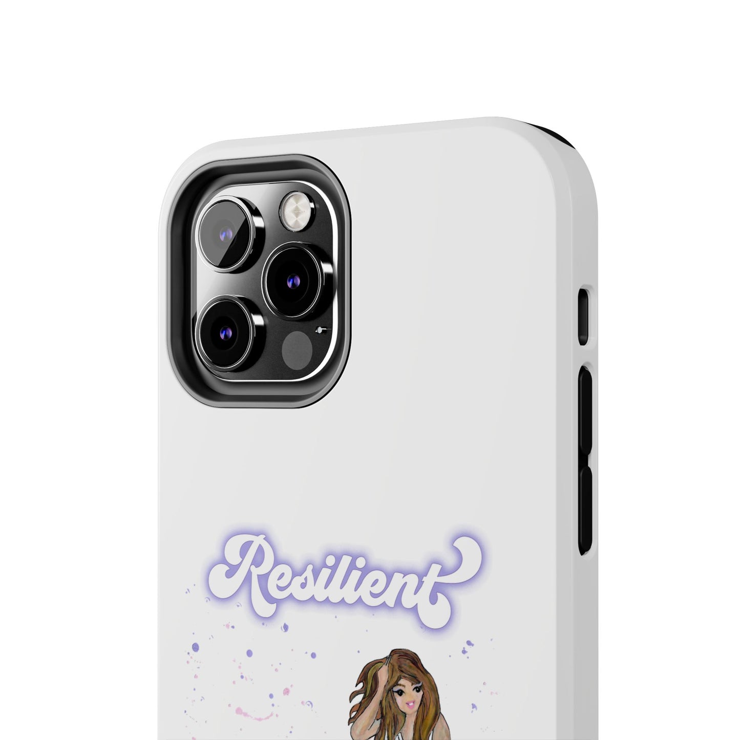 Resilient - White Tough Phone Case