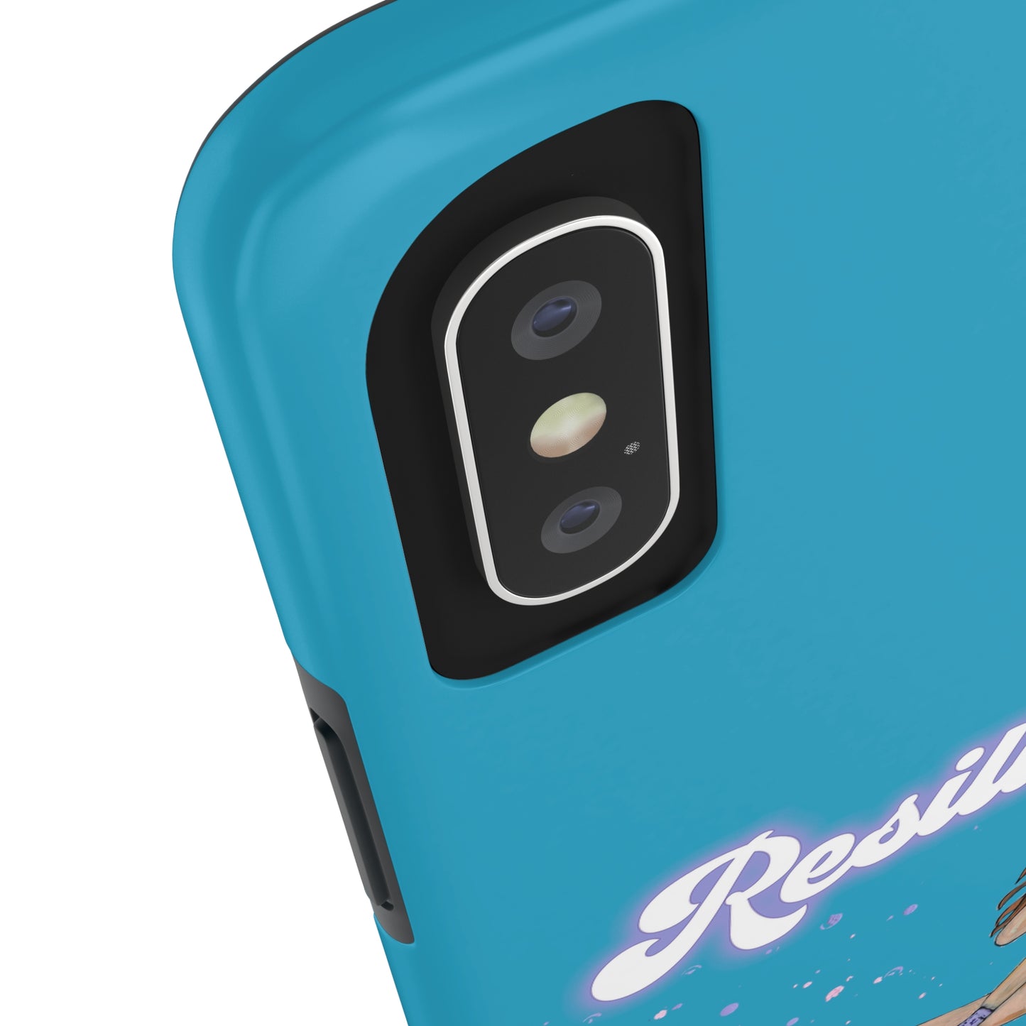 Resilient - Turquoise Tough Phone Case