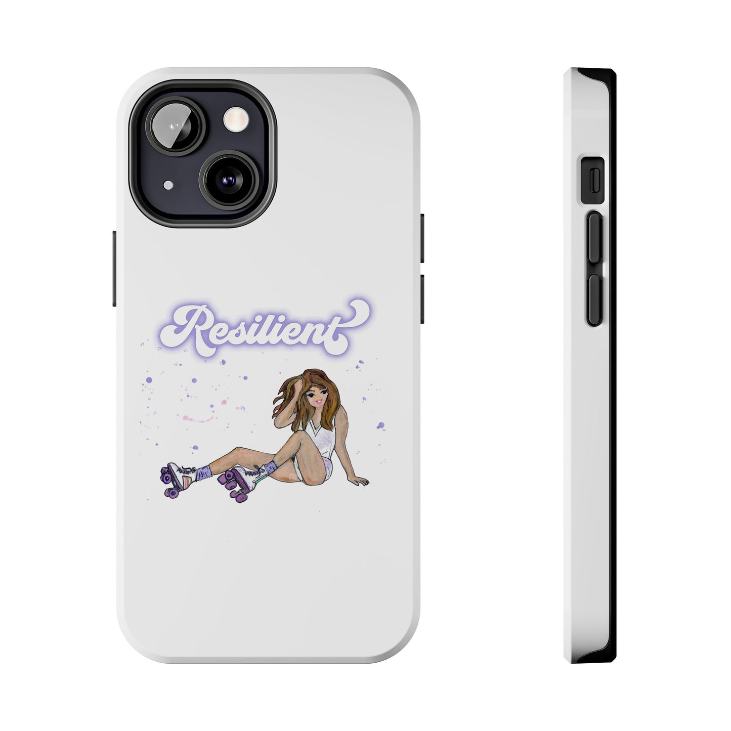 Resilient - White Tough Phone Case