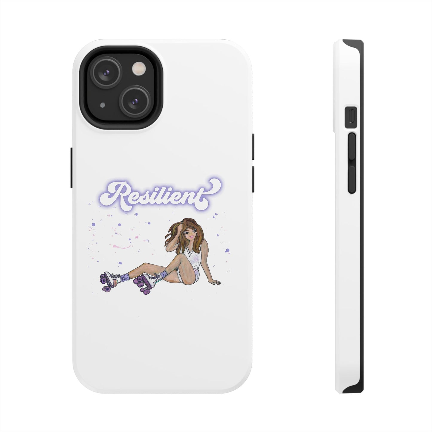 Resilient - White Tough Phone Case