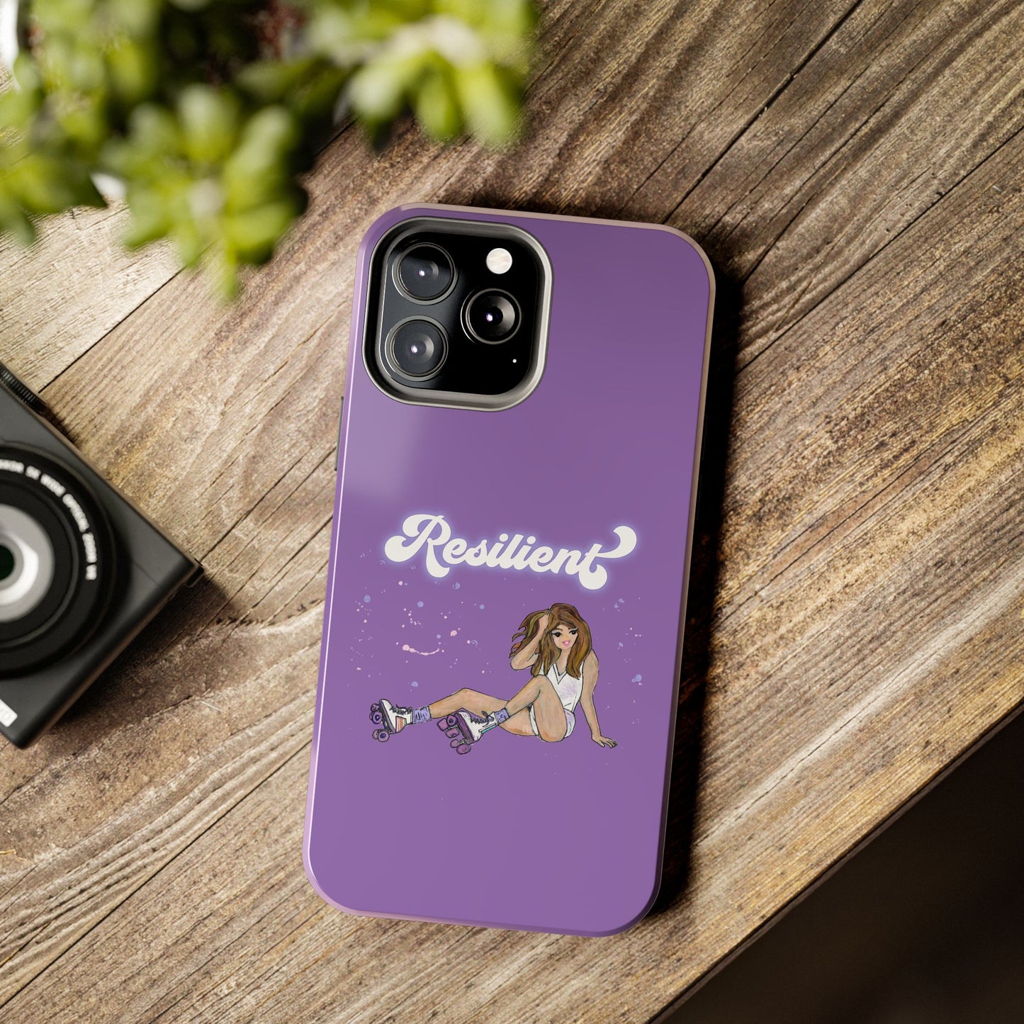Resilient - Purple Tough Phone Case