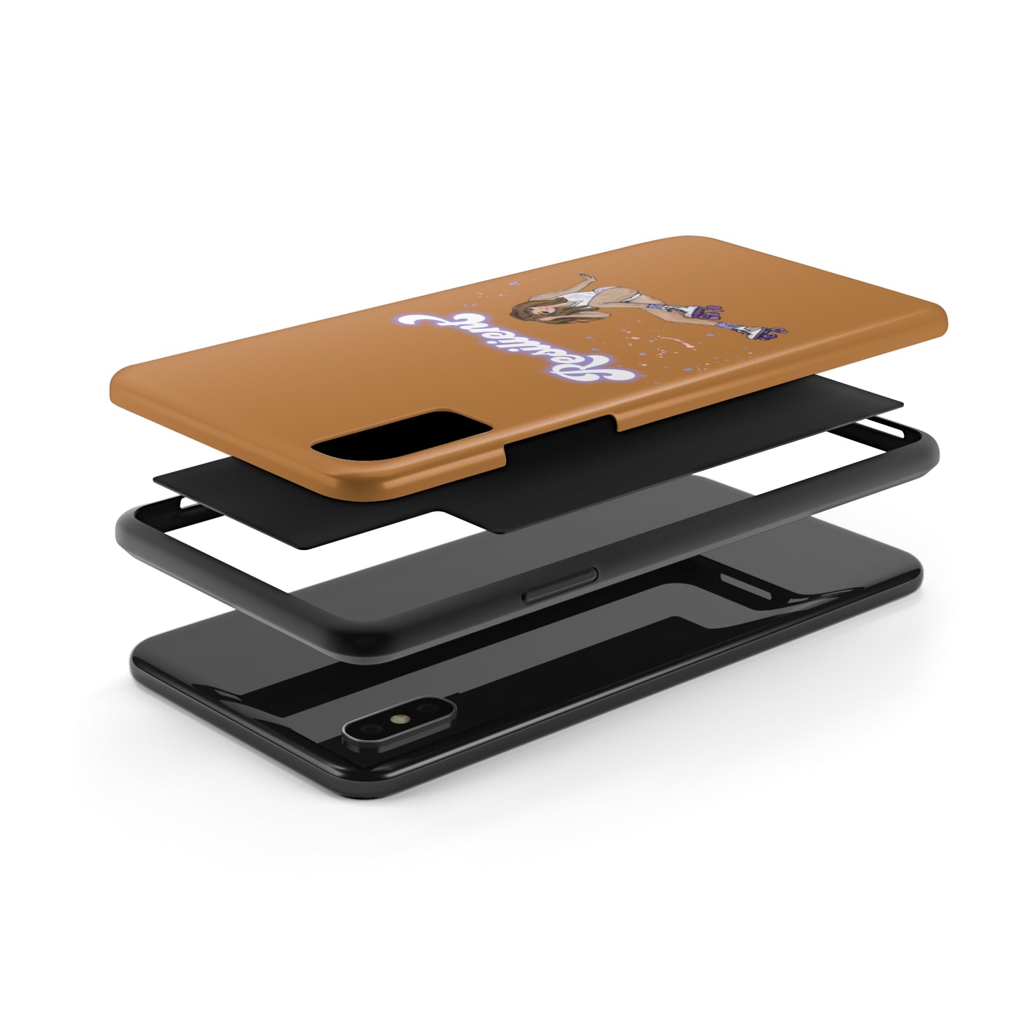 Resilient - Vintage Golden Brown Tough Phone Case