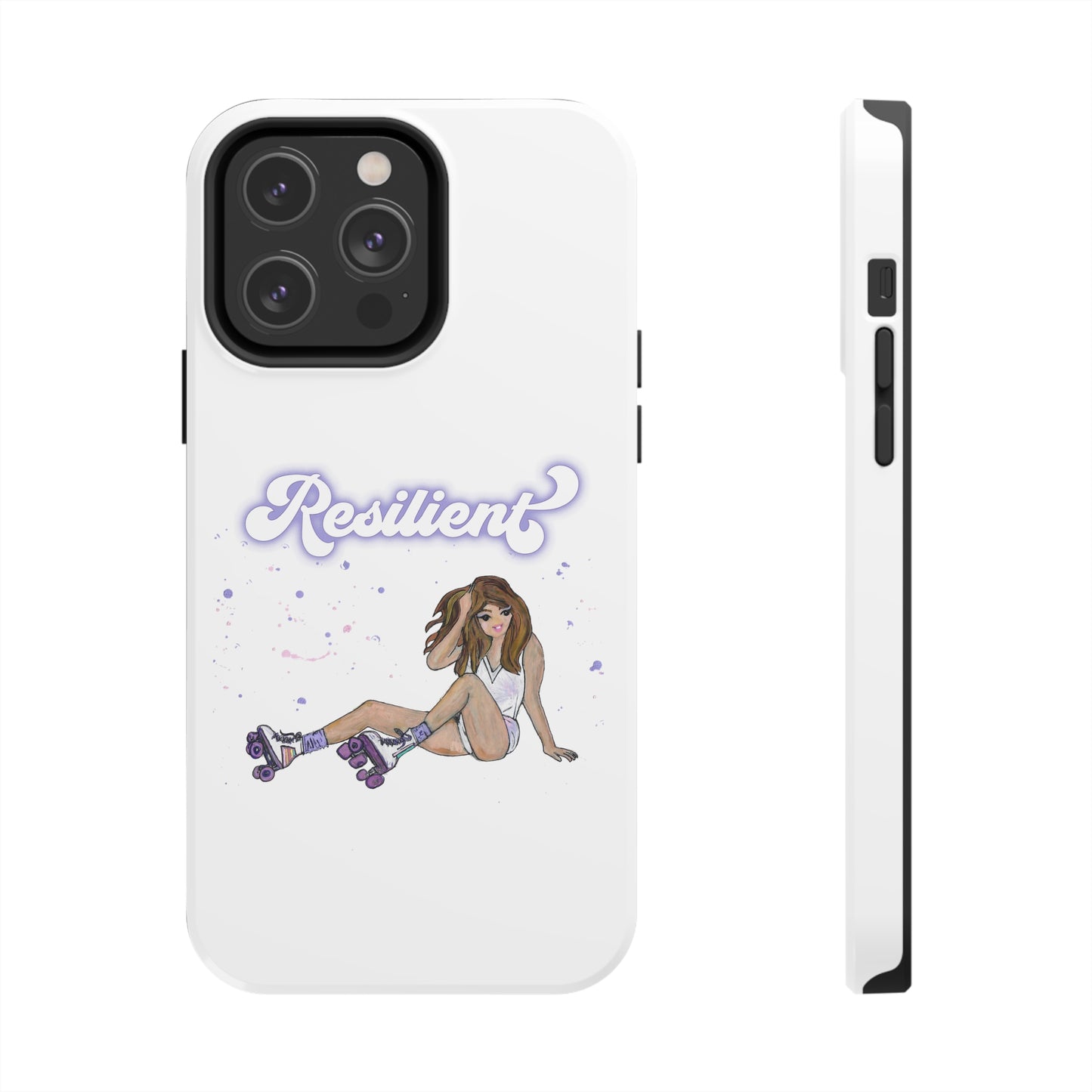 Resilient - White Tough Phone Case