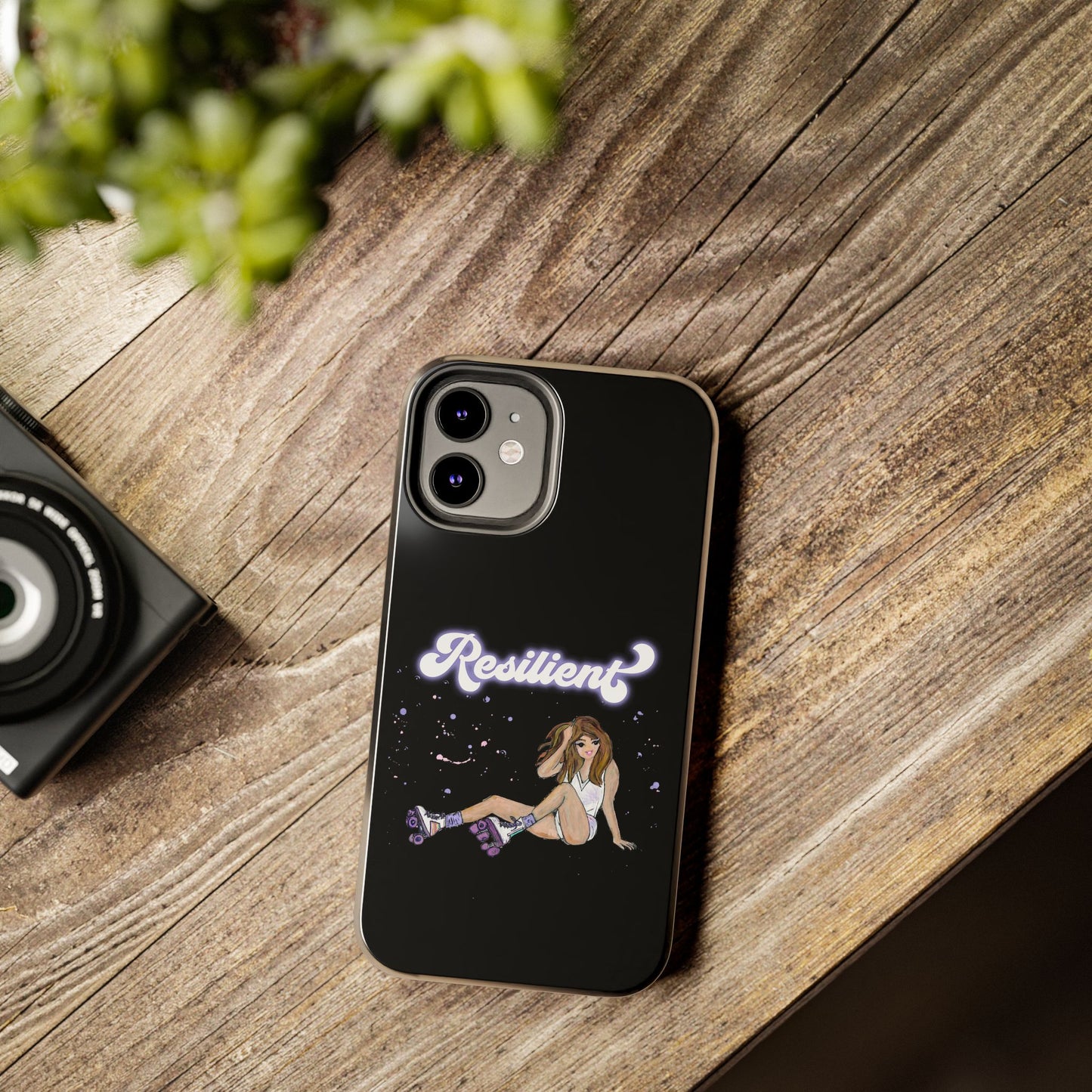 Resilient - Black Tough Phone Case