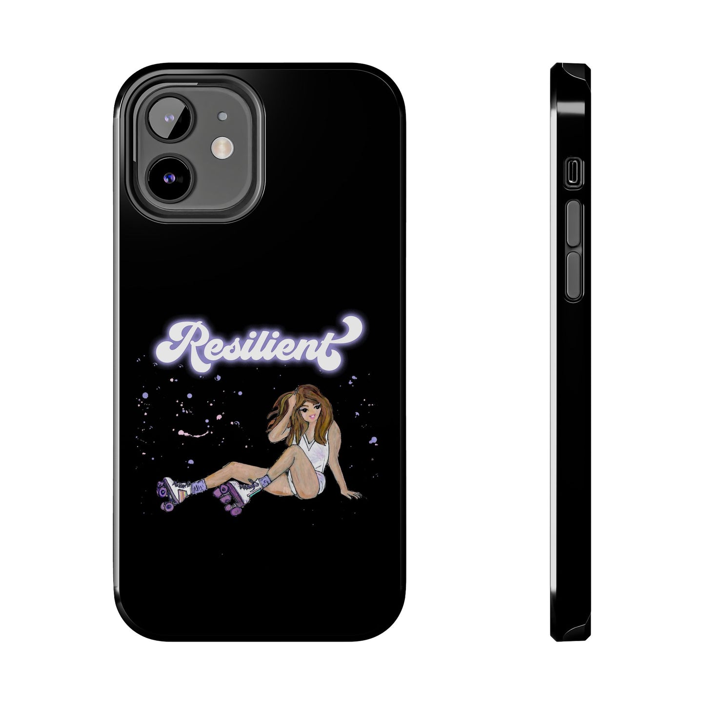 Resilient - Black Tough Phone Case