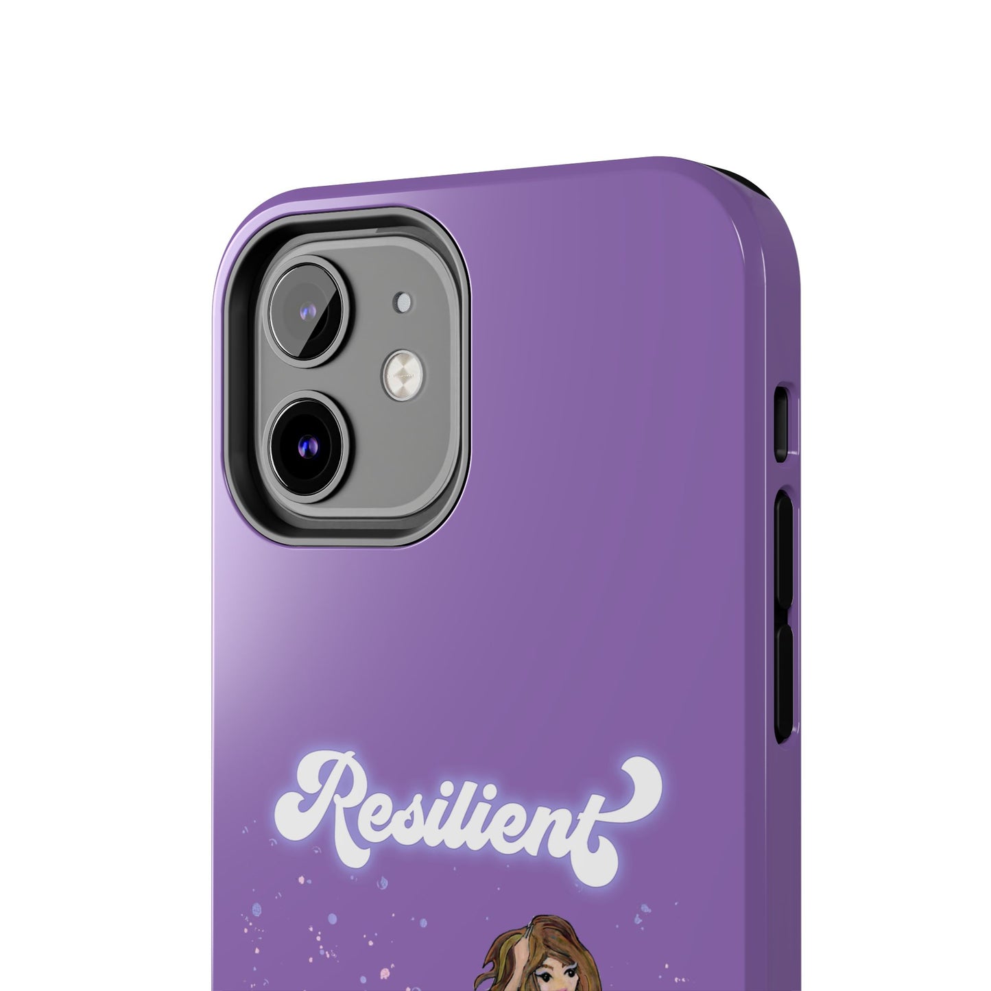 Resilient - Purple Tough Phone Case