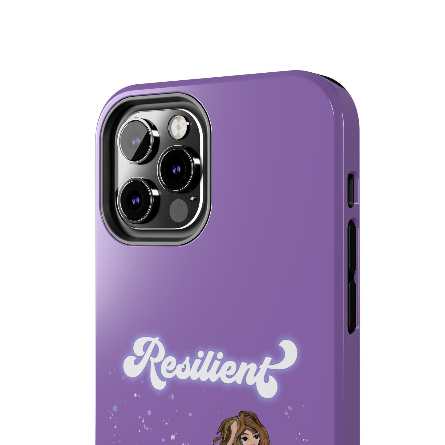Resilient - Purple Tough Phone Case