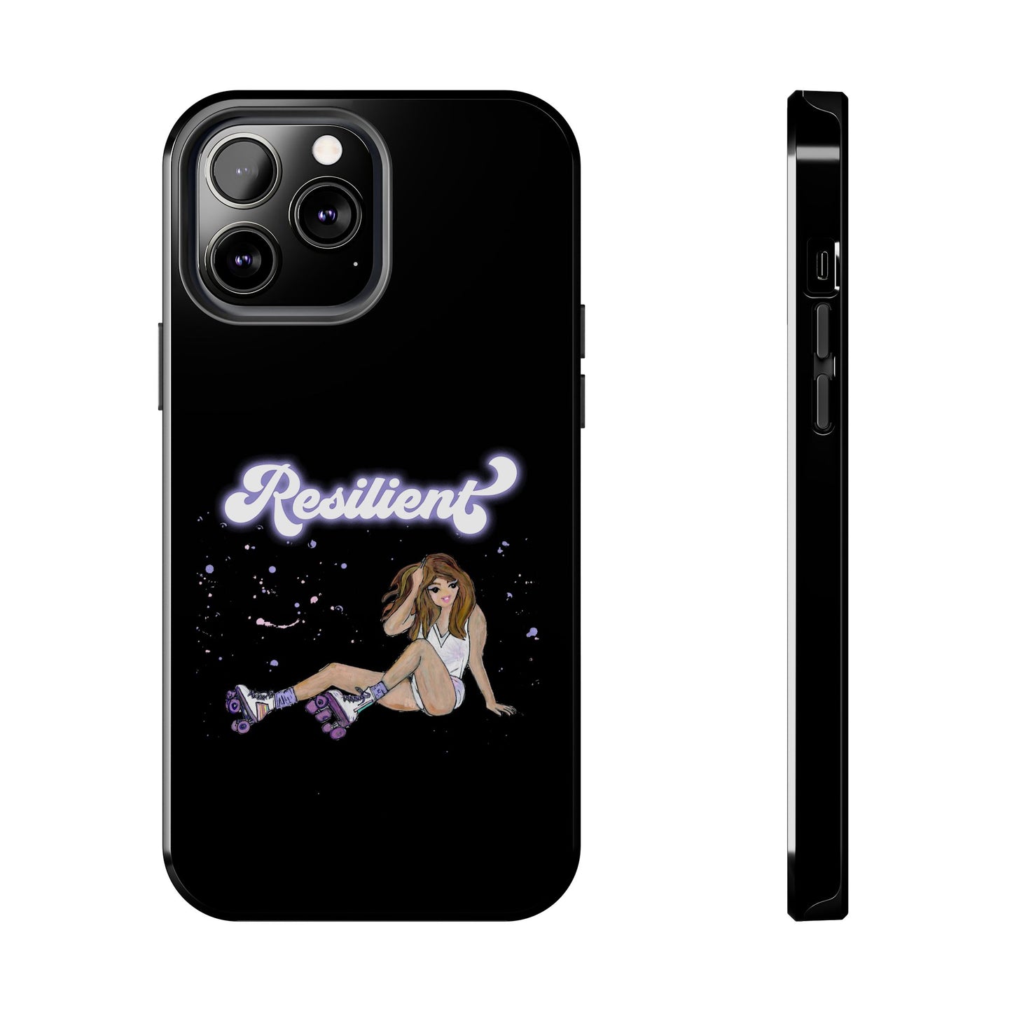 Resilient - Black Tough Phone Case