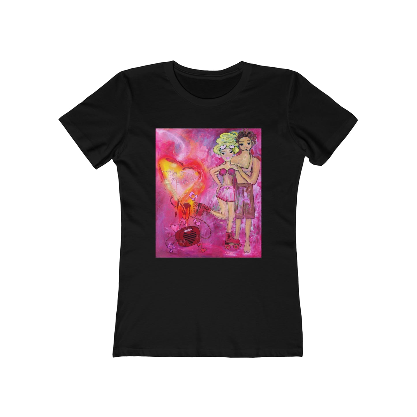 Tuned In Boyfriend Tee