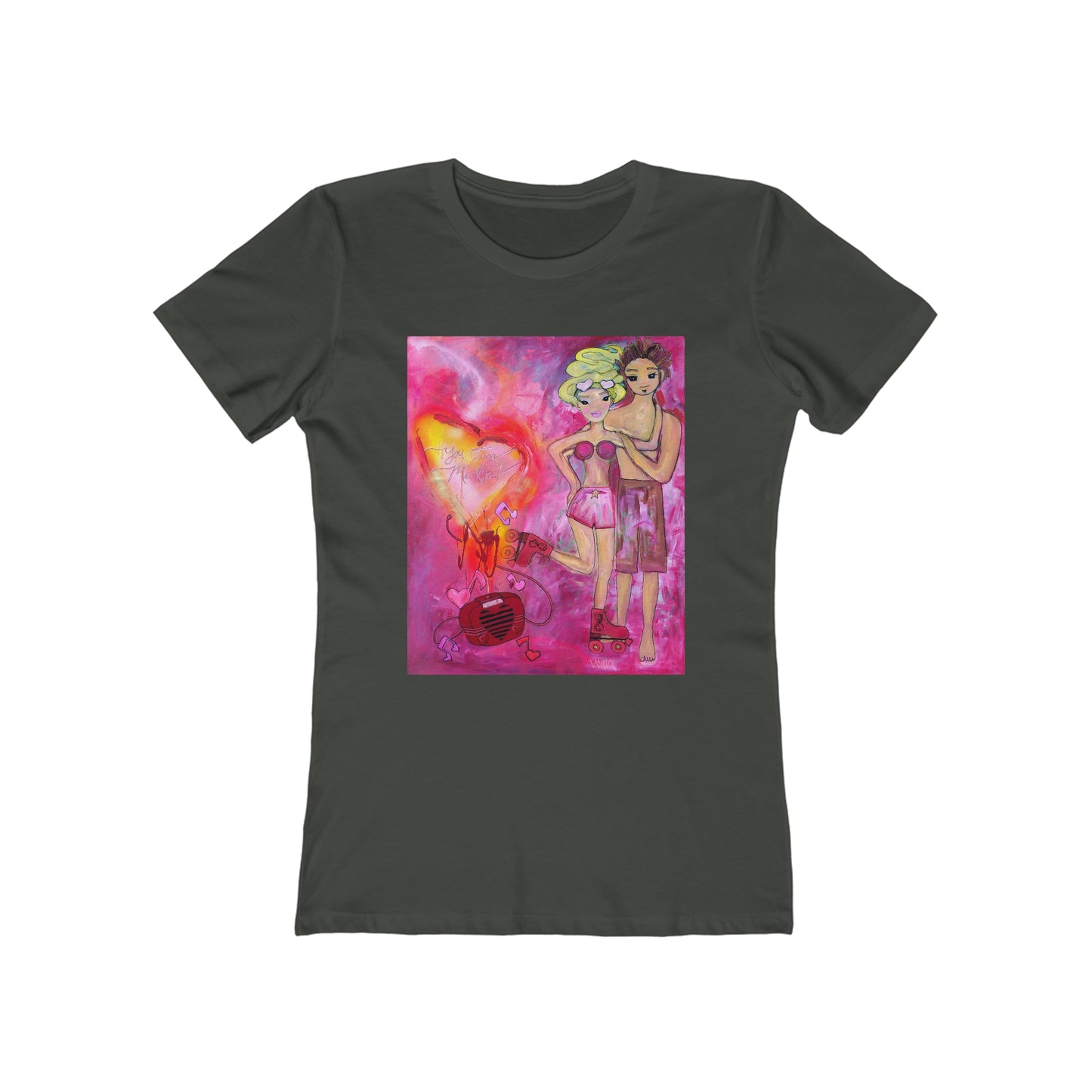 Tuned In Boyfriend Tee