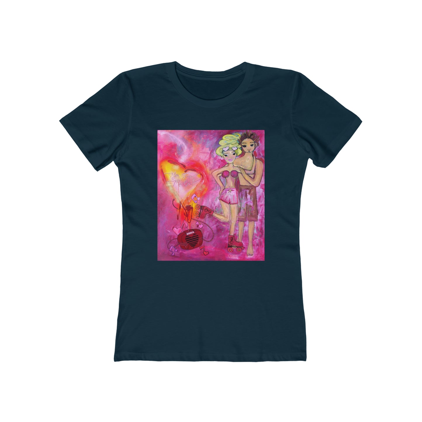 Tuned In Boyfriend Tee
