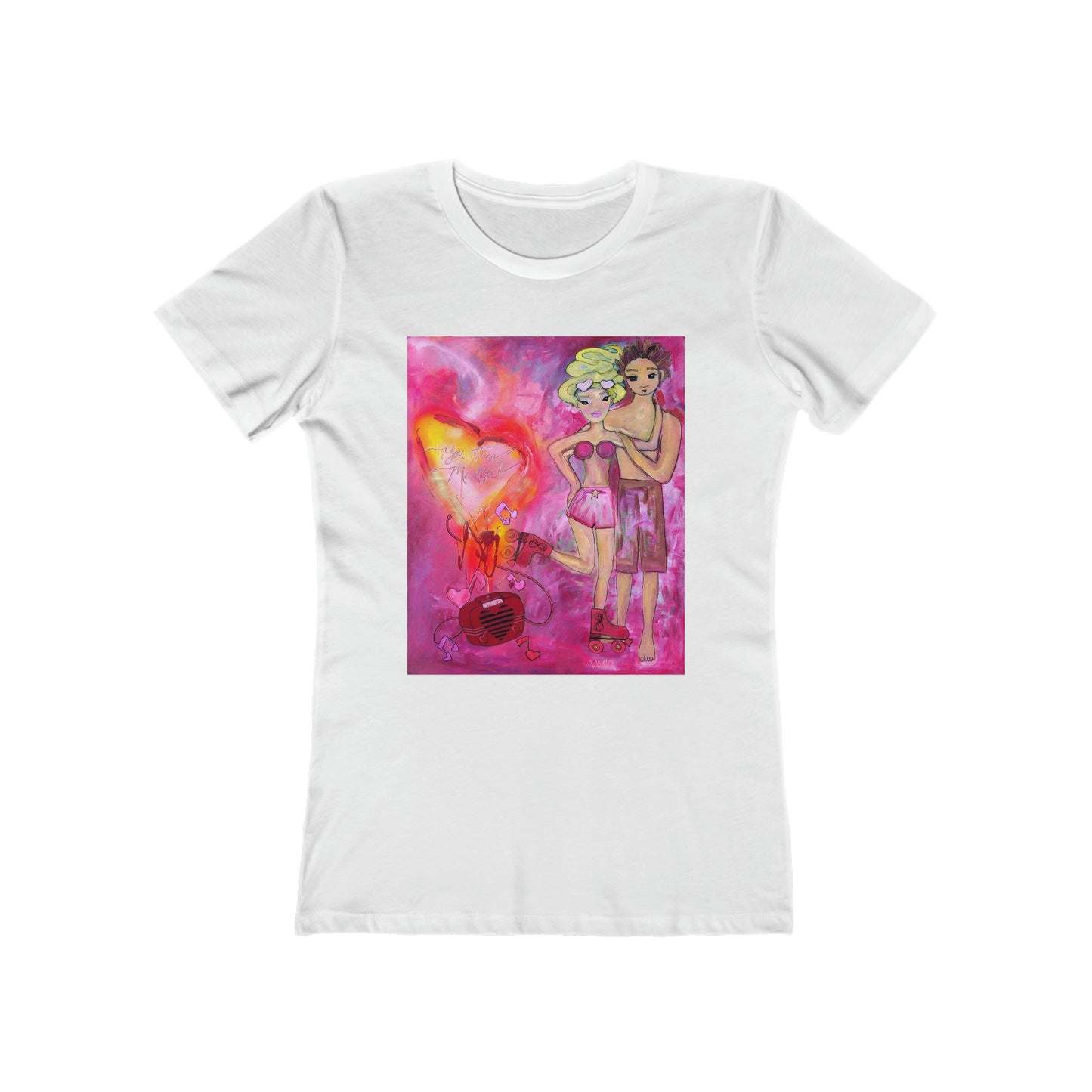 Tuned In Boyfriend Tee