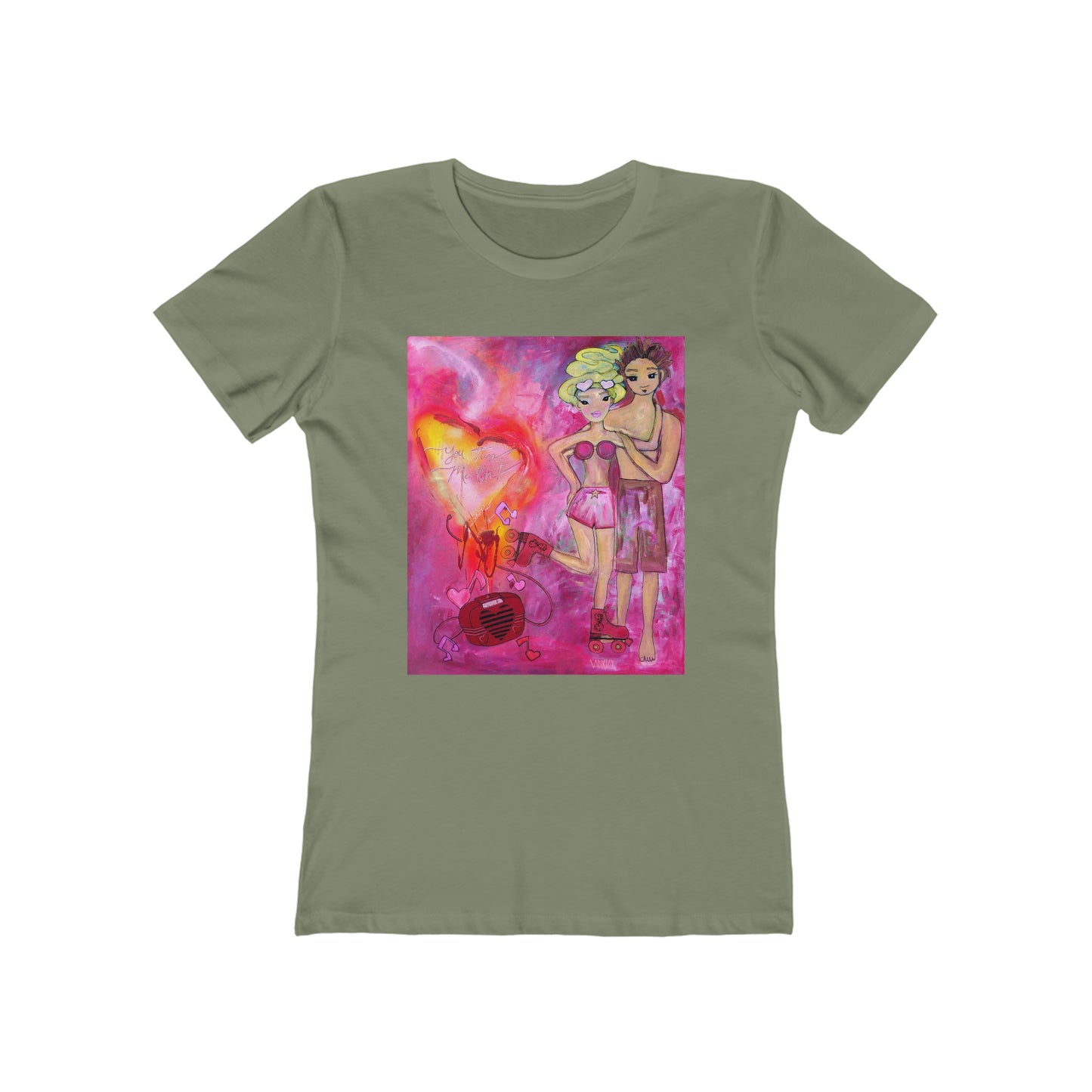 Tuned In Boyfriend Tee