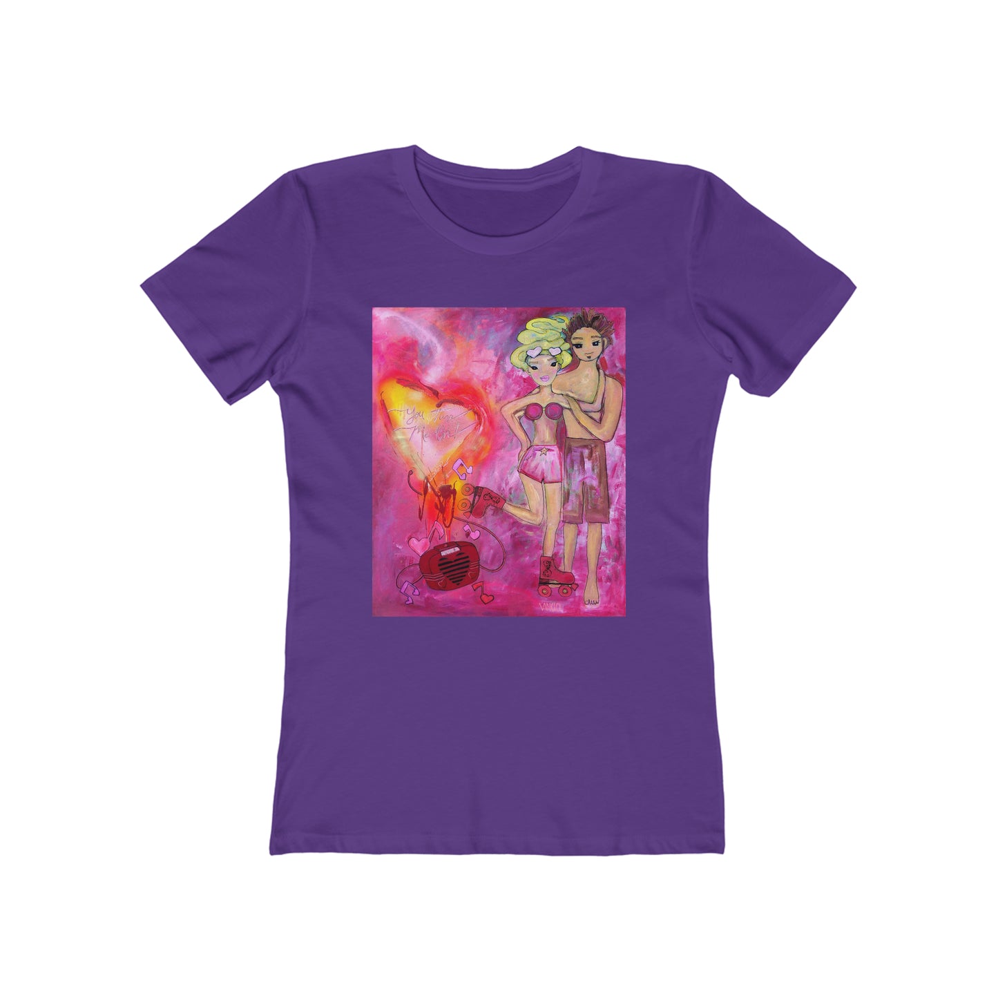 Tuned In Boyfriend Tee