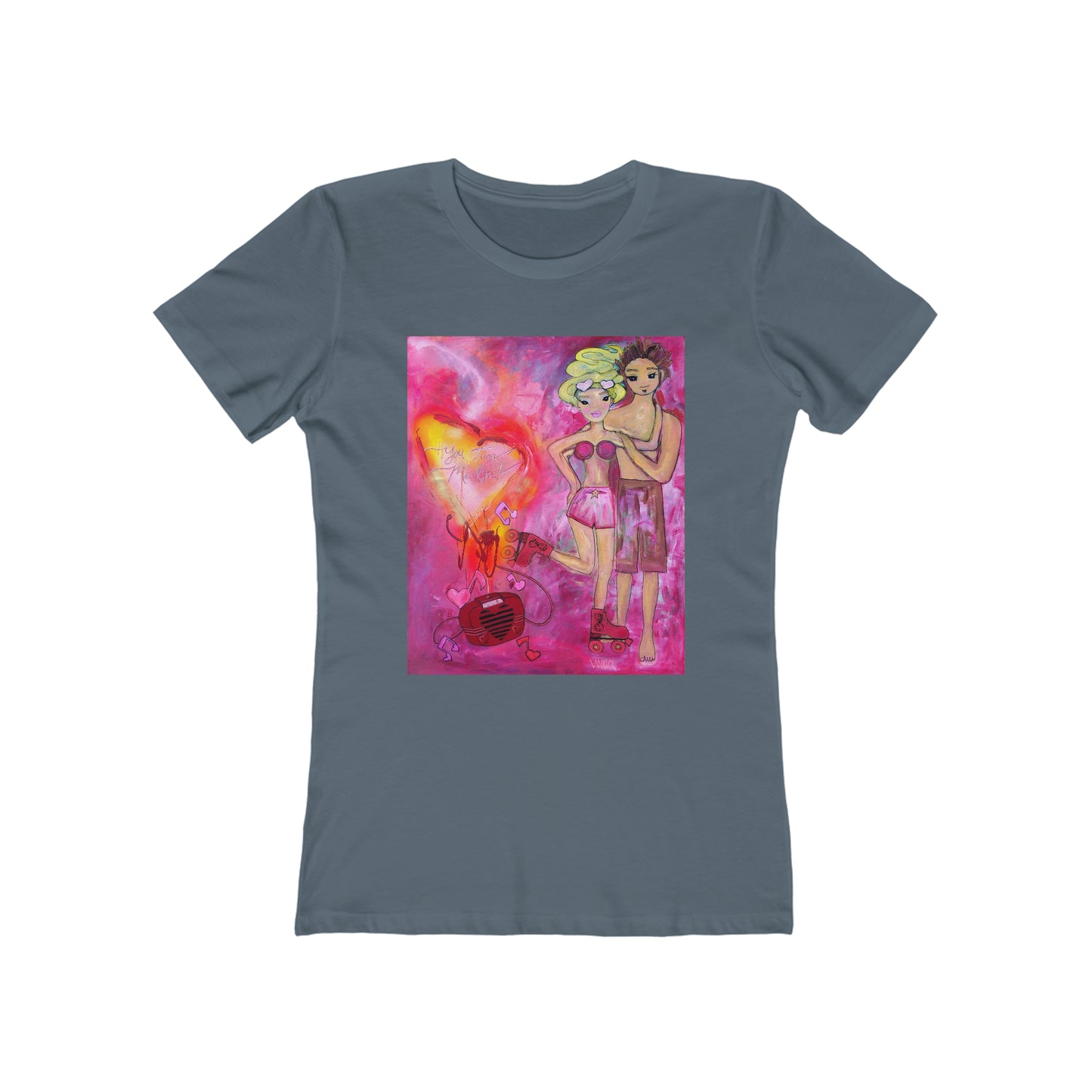 Tuned In Boyfriend Tee