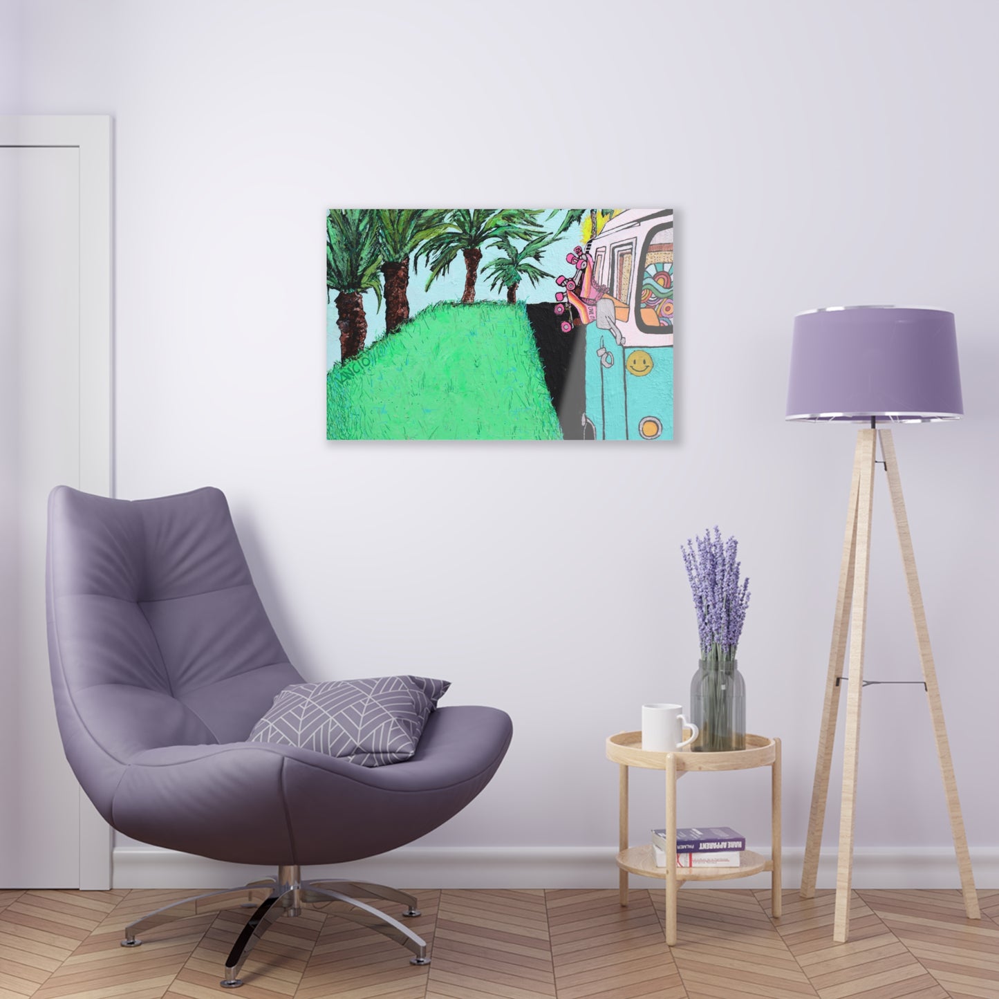 Roller Dawl Van Life Acrylic Print