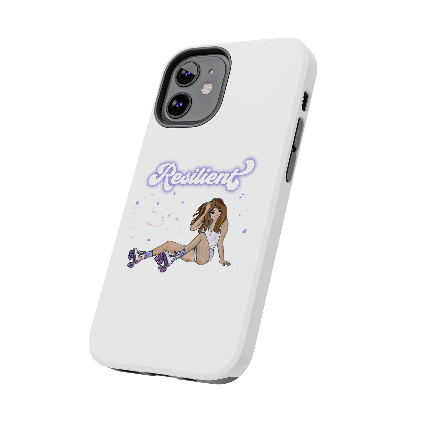 Resilient - White Tough Phone Case