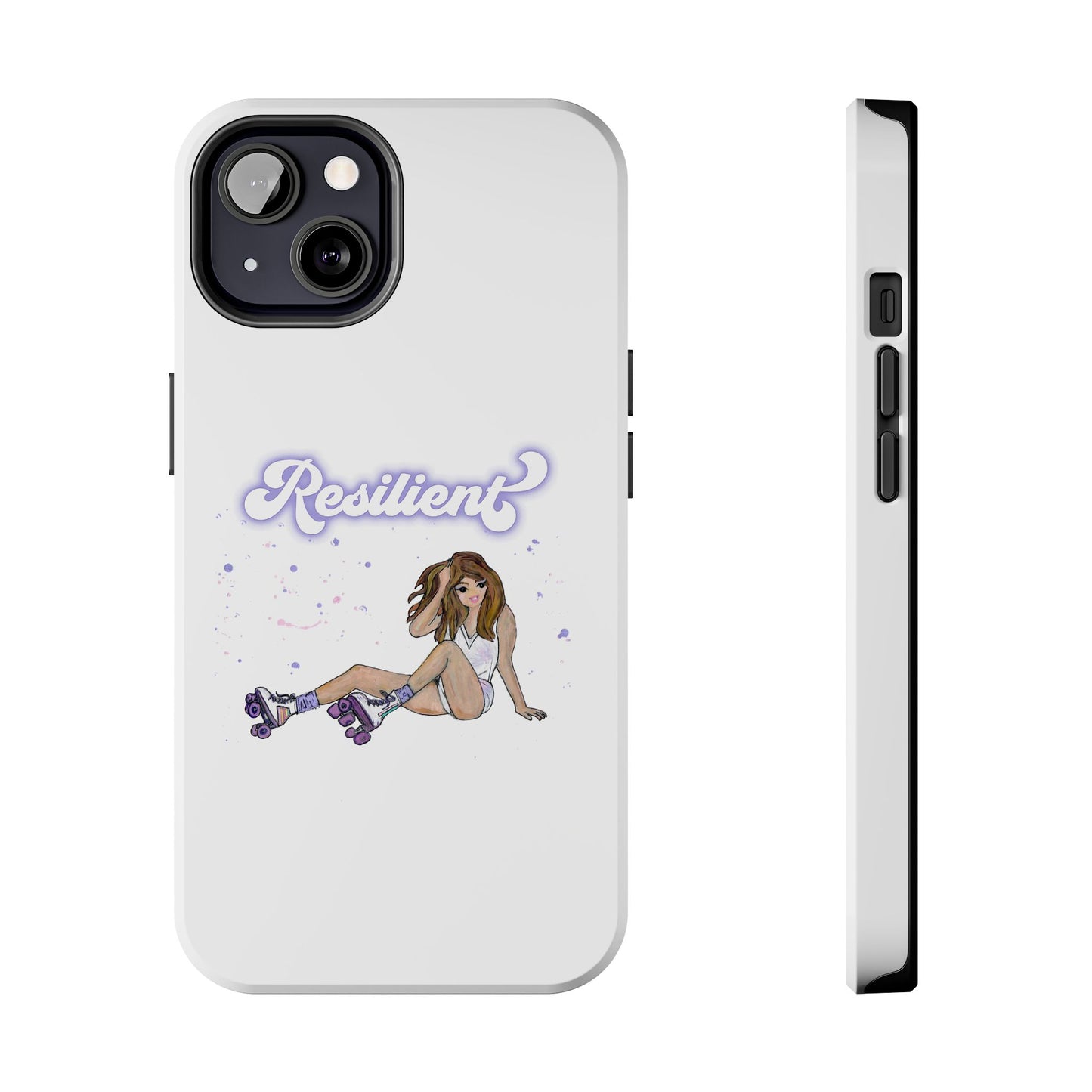 Resilient - White Tough Phone Case