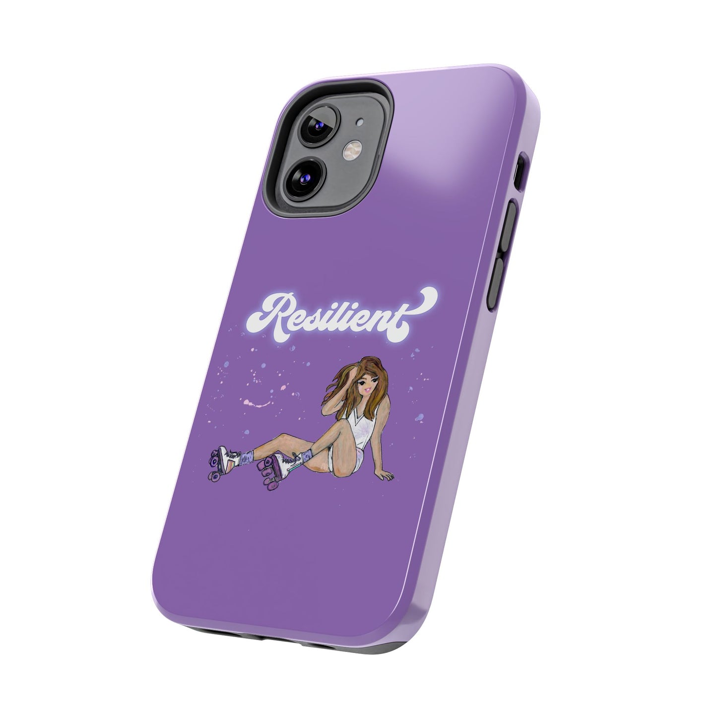 Resilient - Purple Tough Phone Case