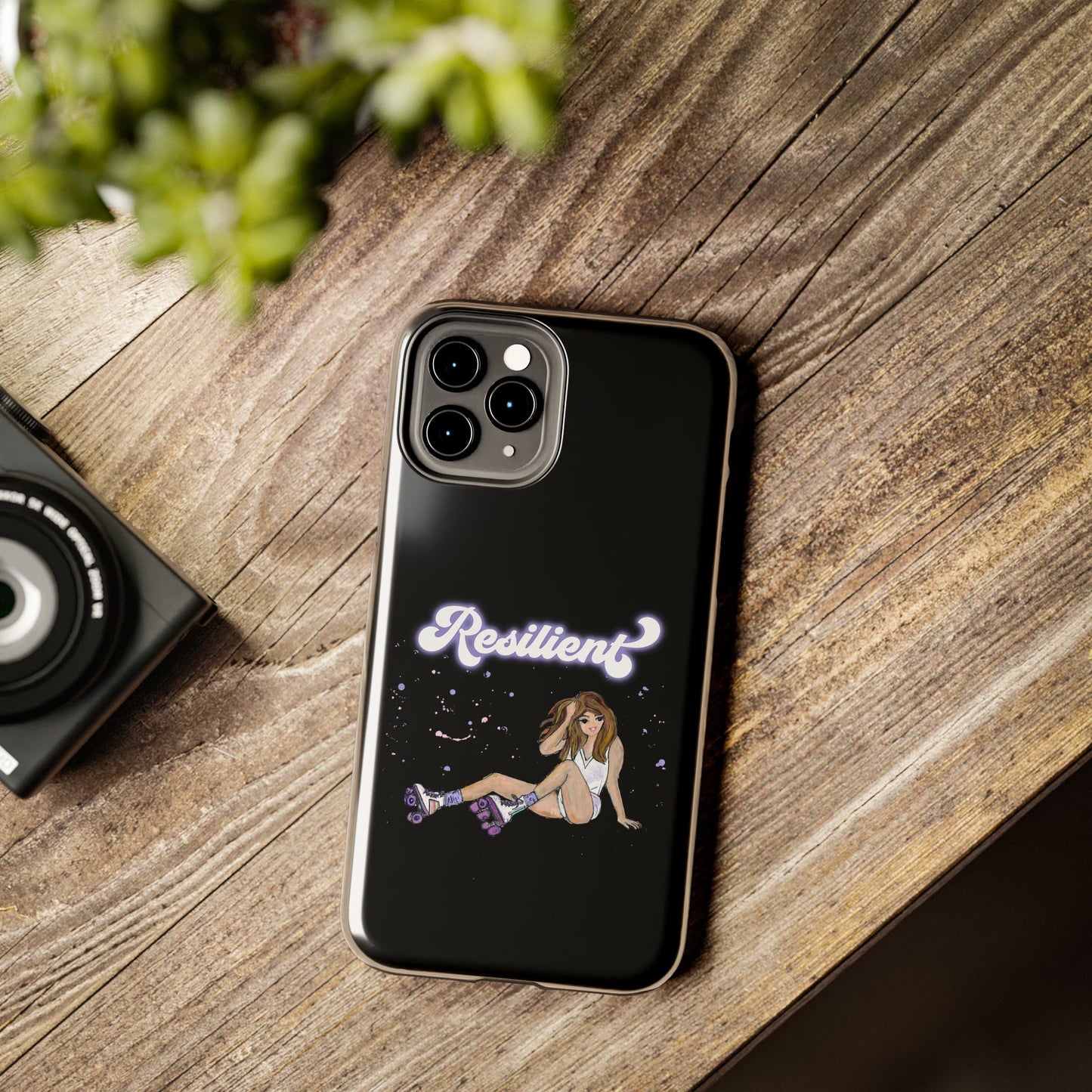 Resilient - Black Tough Phone Case