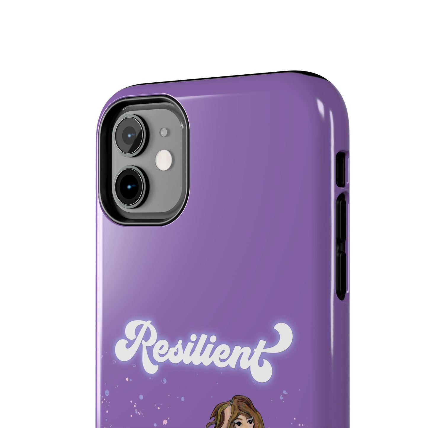 Resilient - Purple Tough Phone Case