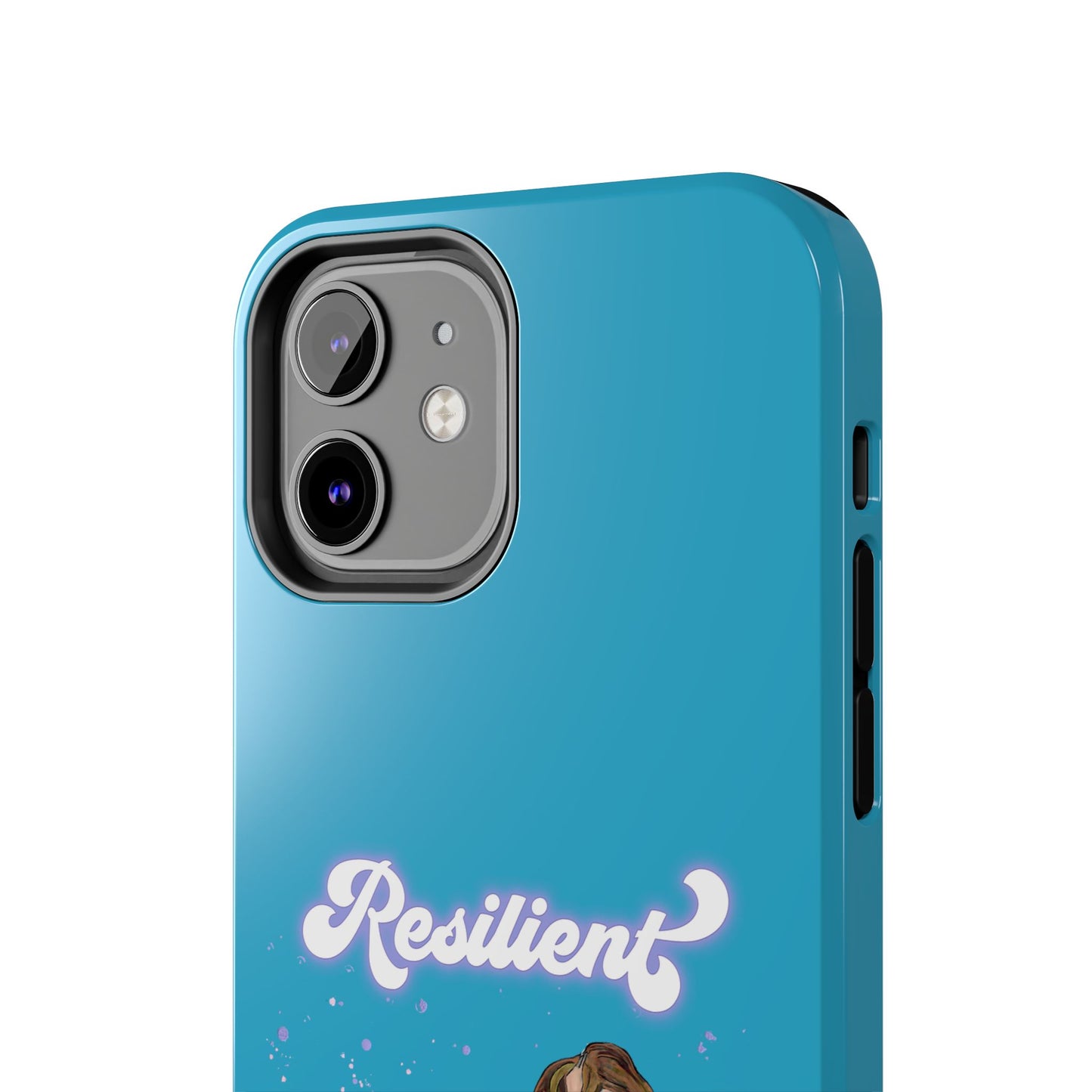 Resilient - Turquoise Tough Phone Case