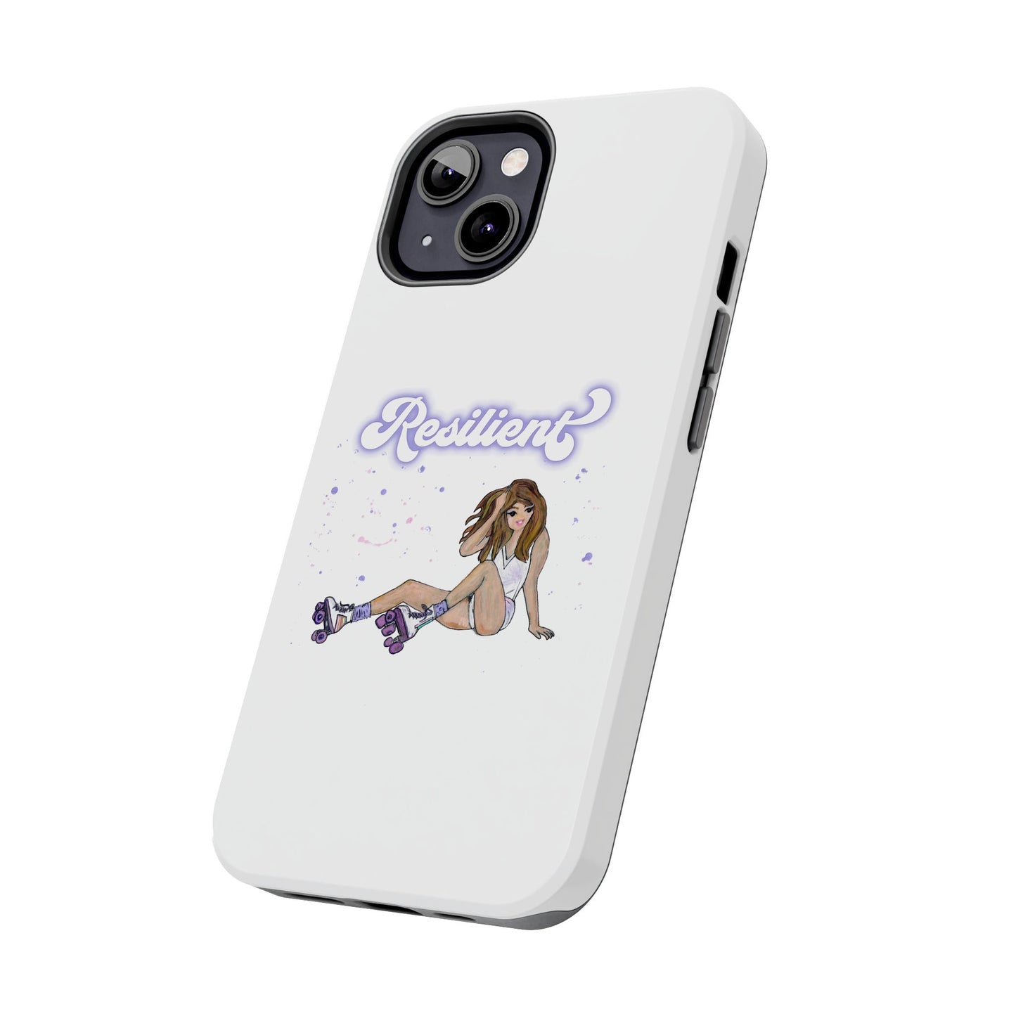 Resilient - White Tough Phone Case