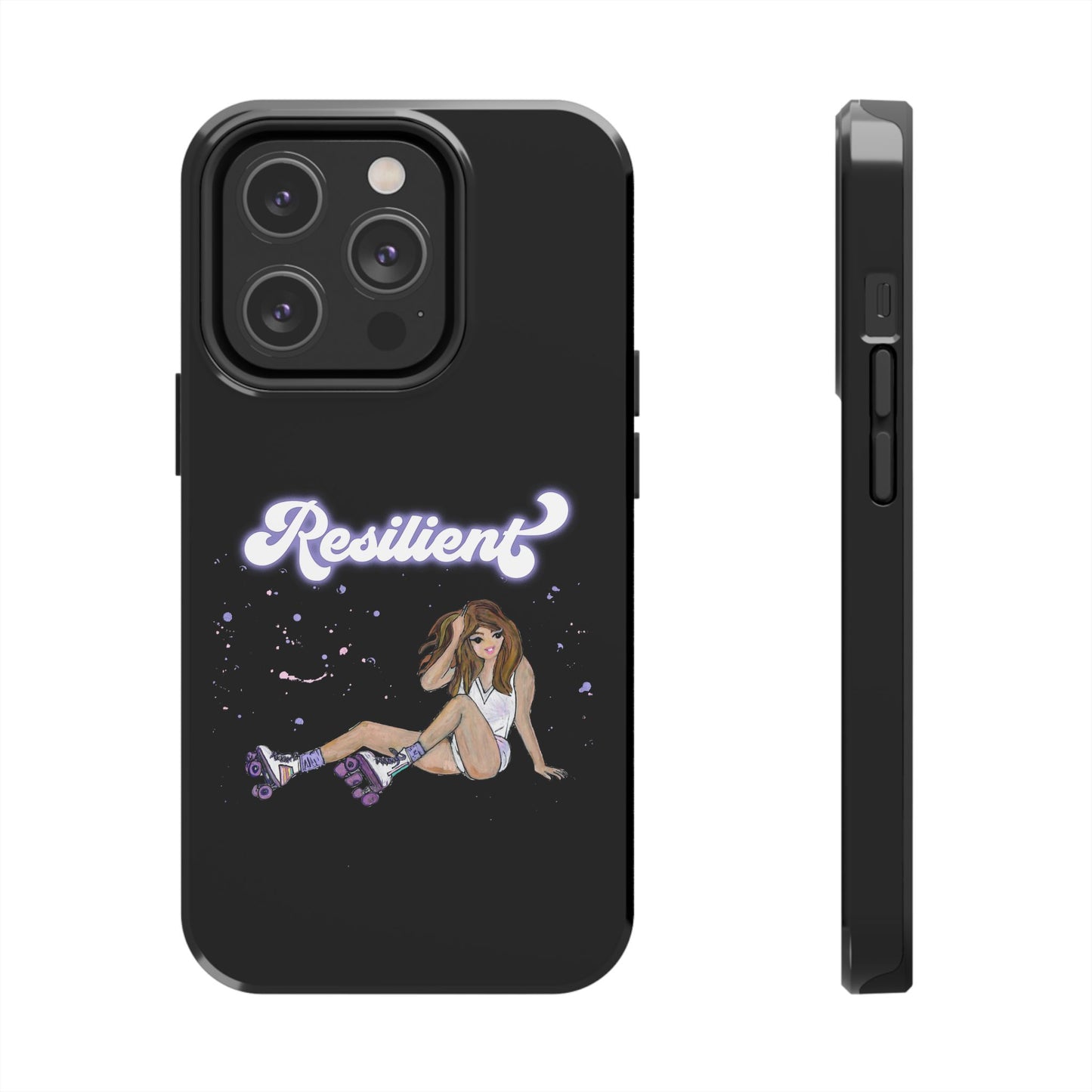 Resilient - Black Tough Phone Case
