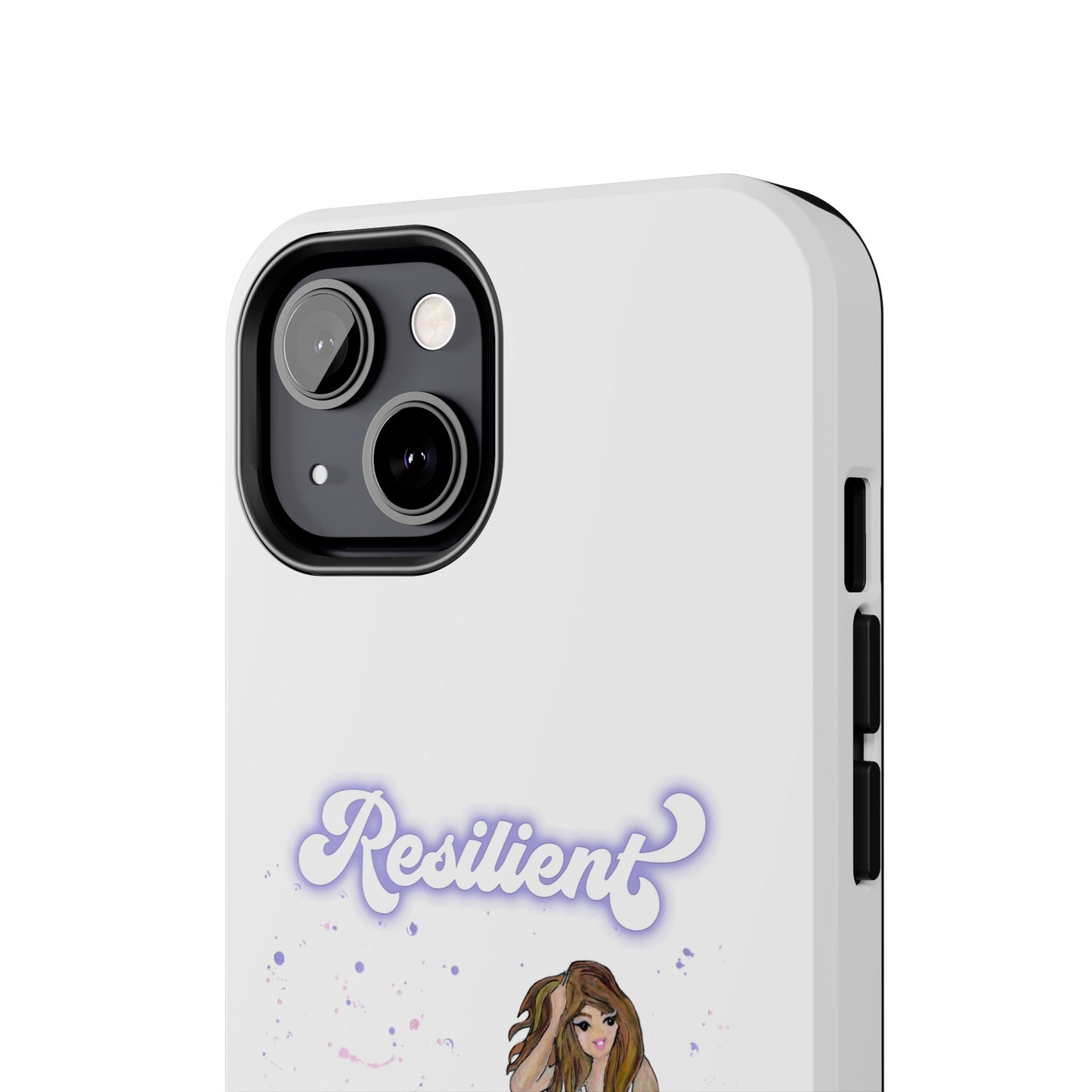 Resilient - White Tough Phone Case