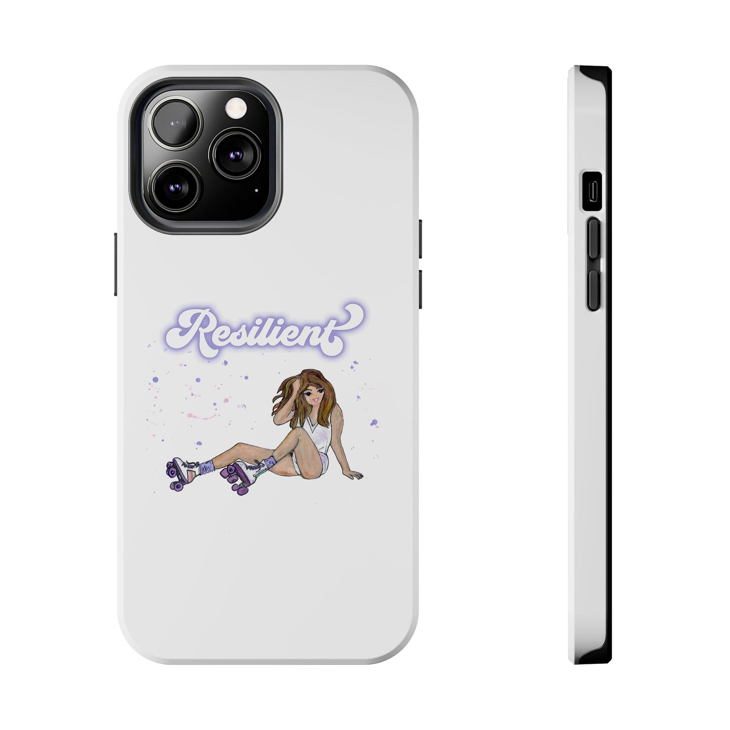 Resilient - White Tough Phone Case