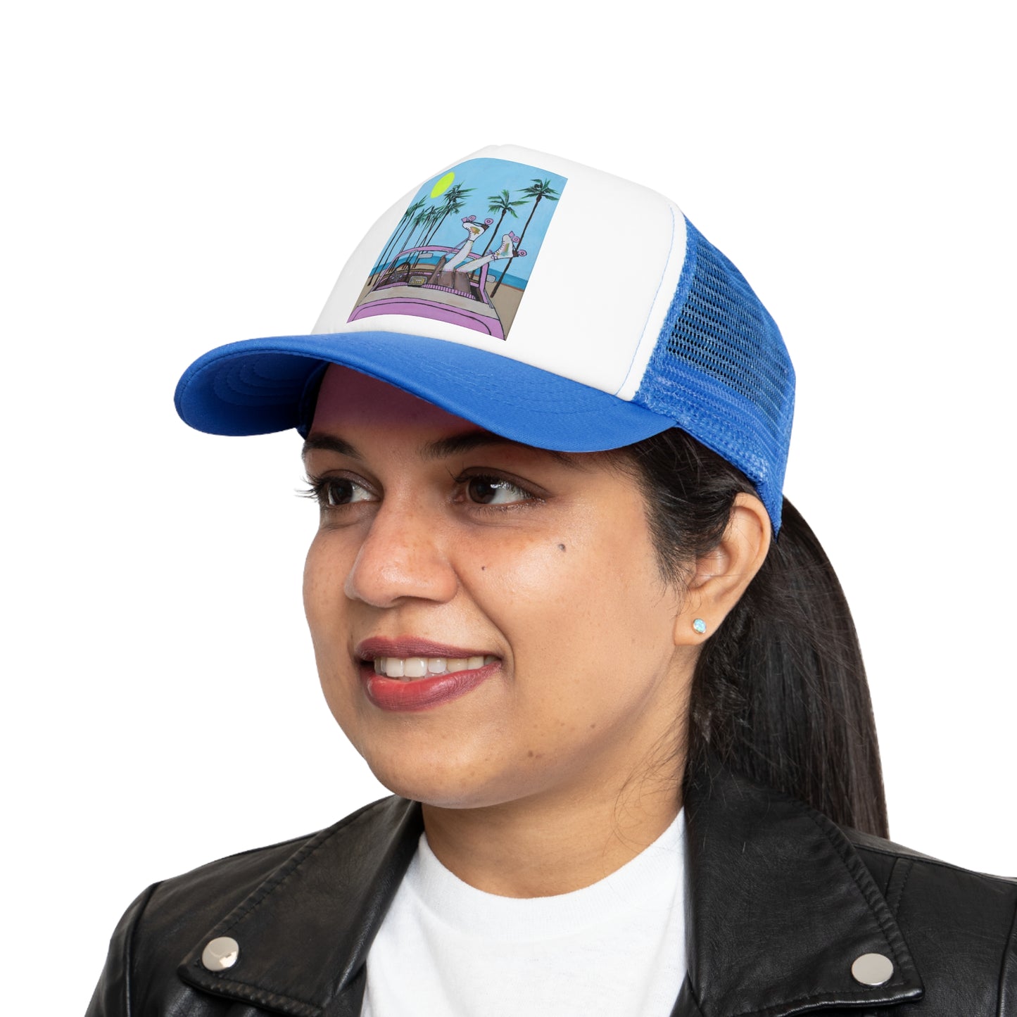 Beach Day Mesh Cap