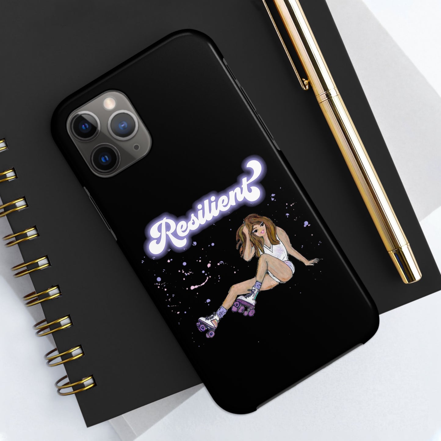 Resilient - Black Tough Phone Case