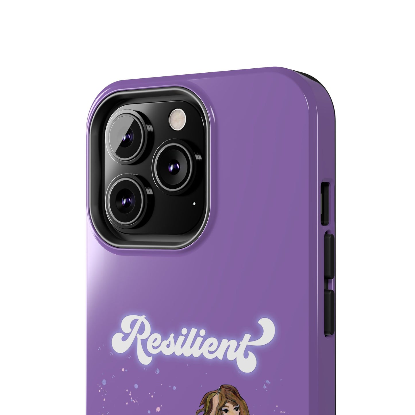 Resilient - Purple Tough Phone Case