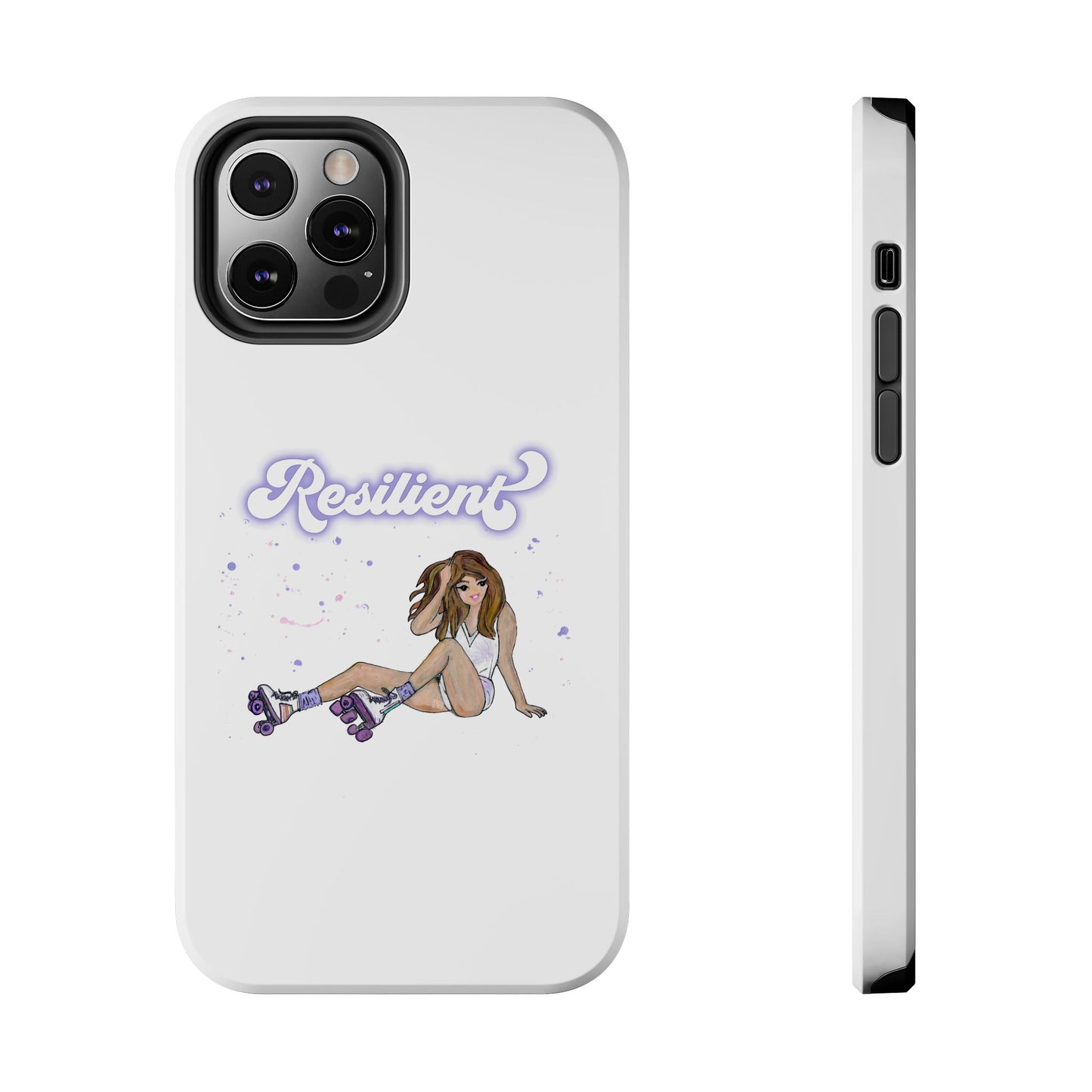 Resilient - White Tough Phone Case